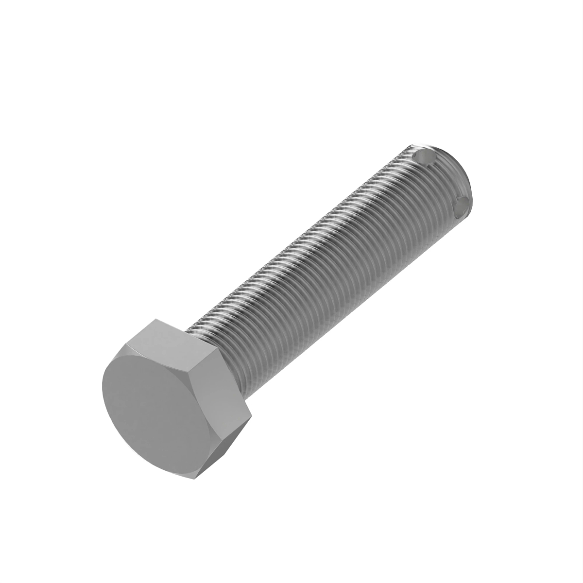 John Deere Hexagonal Head Bolt with Holes, M16 X 70 - WZW10697