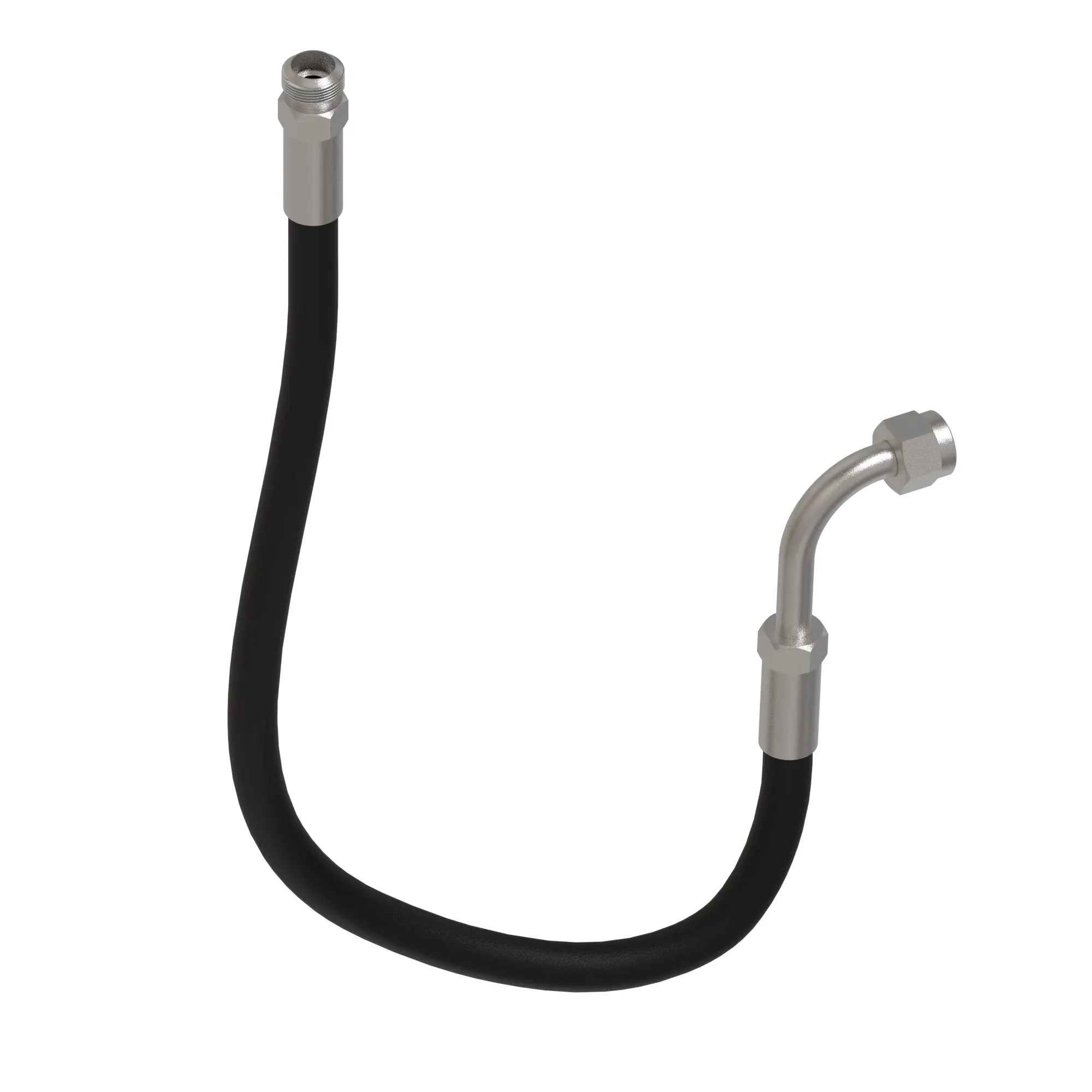 John Deere Steering Cylinder Hydraulic Hose, Left Side - ADX11829
