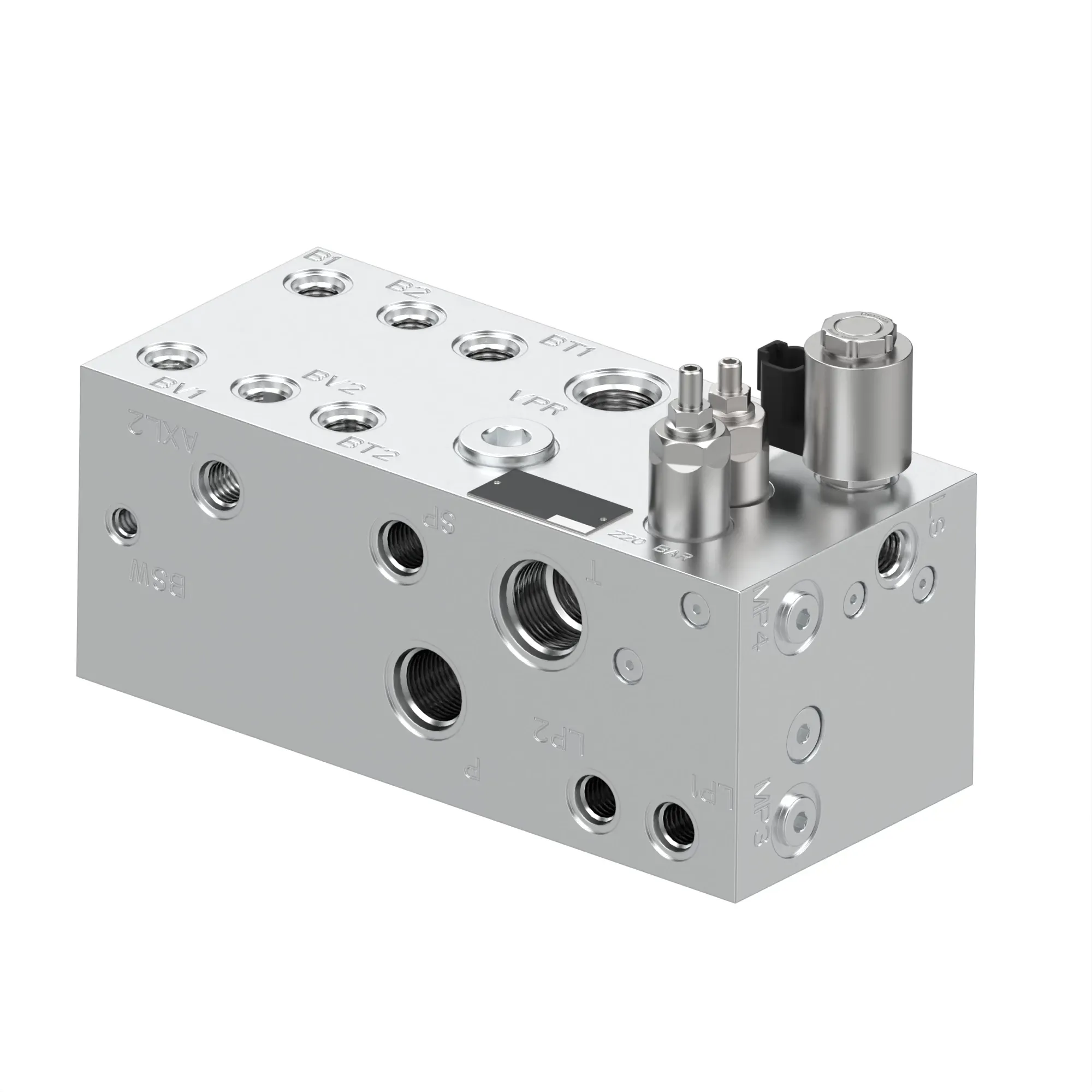 MANIFOLD, HYDRAULIC MANIFOLD  WITHO
