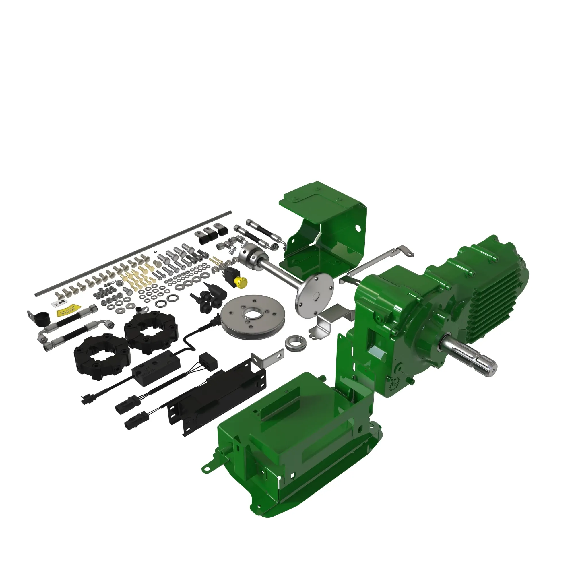 BLV11003: Front PTO Hitch Attachment (Engine Driven), 1000 RPM CCW ...