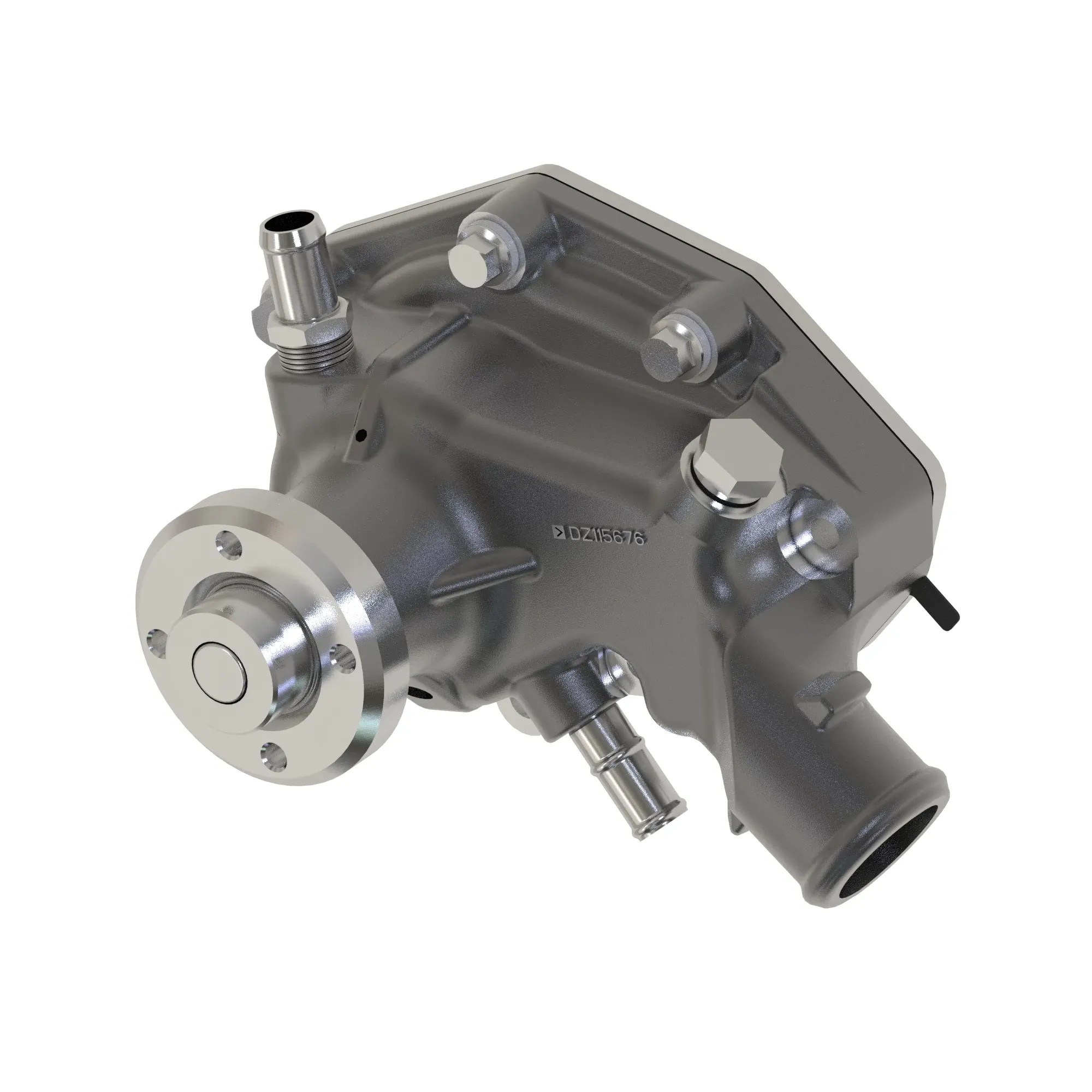 John Deere Water Pump Assembly with Plastic Impeller - DZ119391