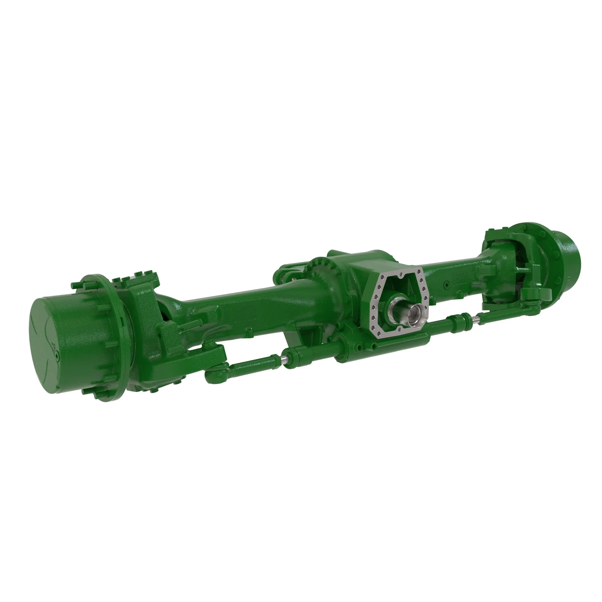MFWD I=13.160/TLS (DANA 755/10089243), M60, King Pin=8, Caster=12, Camber=1, M18 steering cylinder ports
