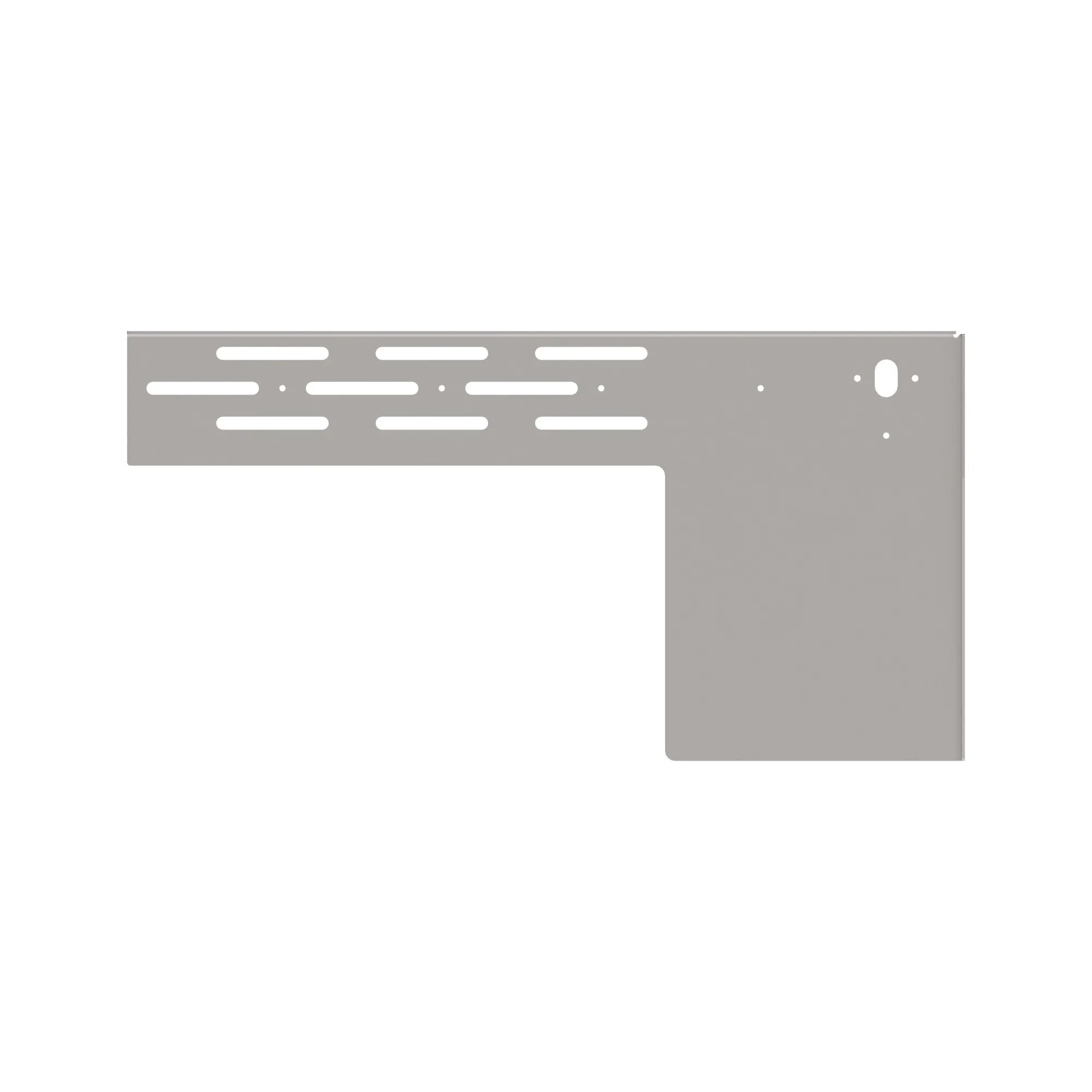 PLATE, PLATE, LIGHT MOUNTING