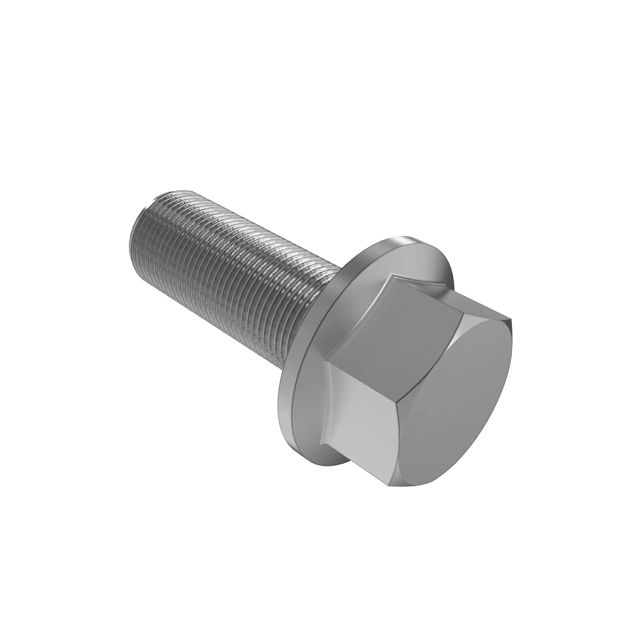 John Deere Hexagonal Head Flanged Screw, M12 X 50 - 19M10077