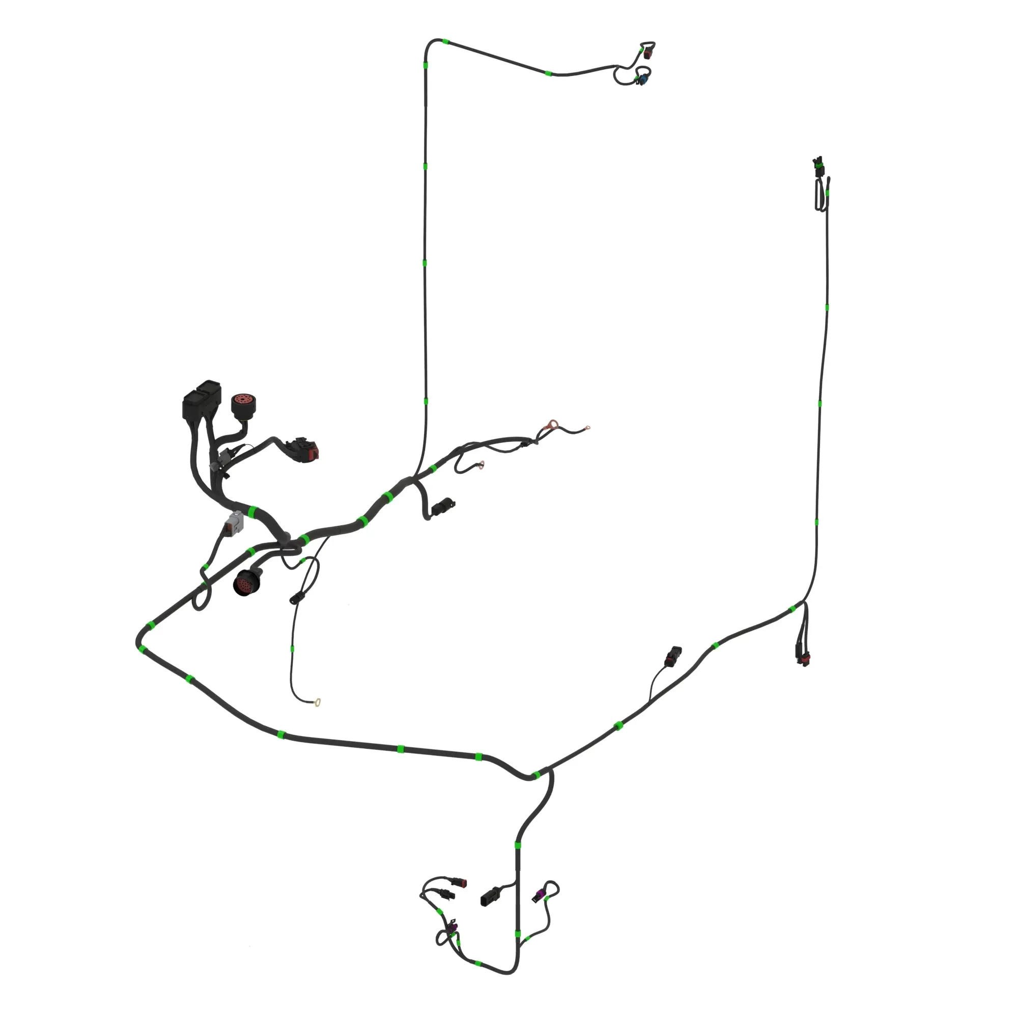 John Deere Engine Frame Wiring Harness - AT540251