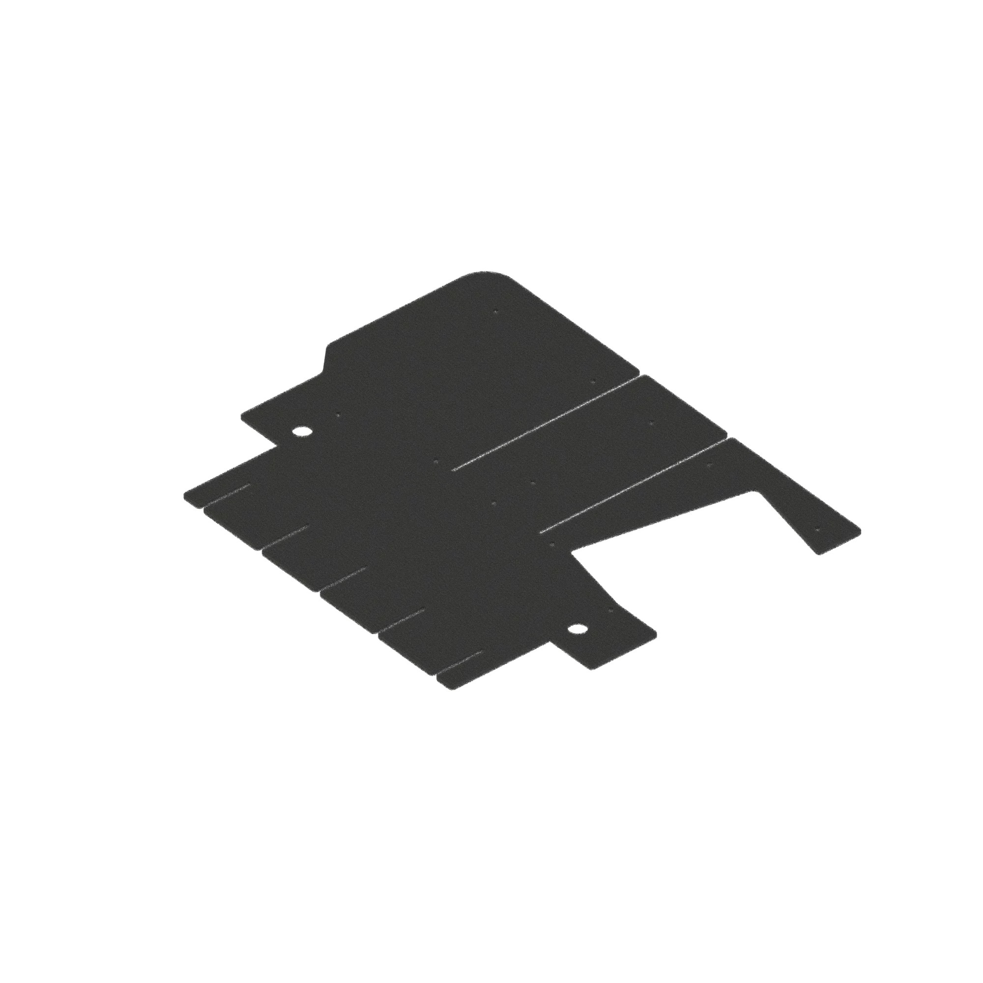 BOTTOM-FRONT PANEL FOOTWELL SOUND TREATMENT