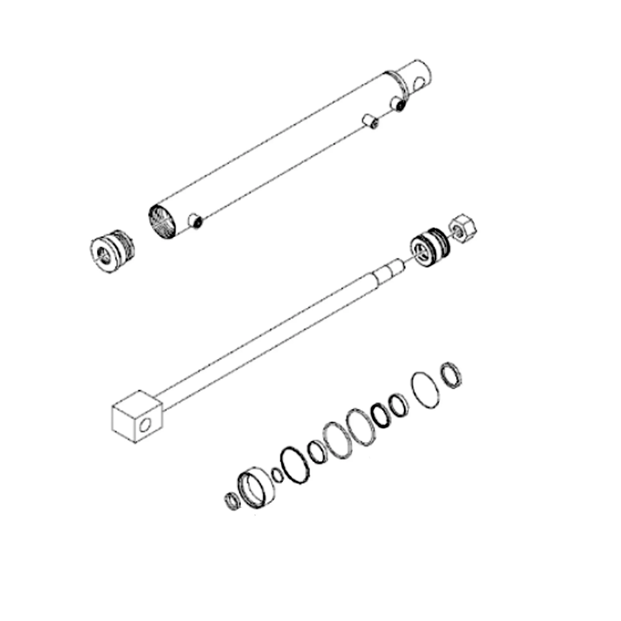 John Deere Hydraulic Cylinder - DC213401