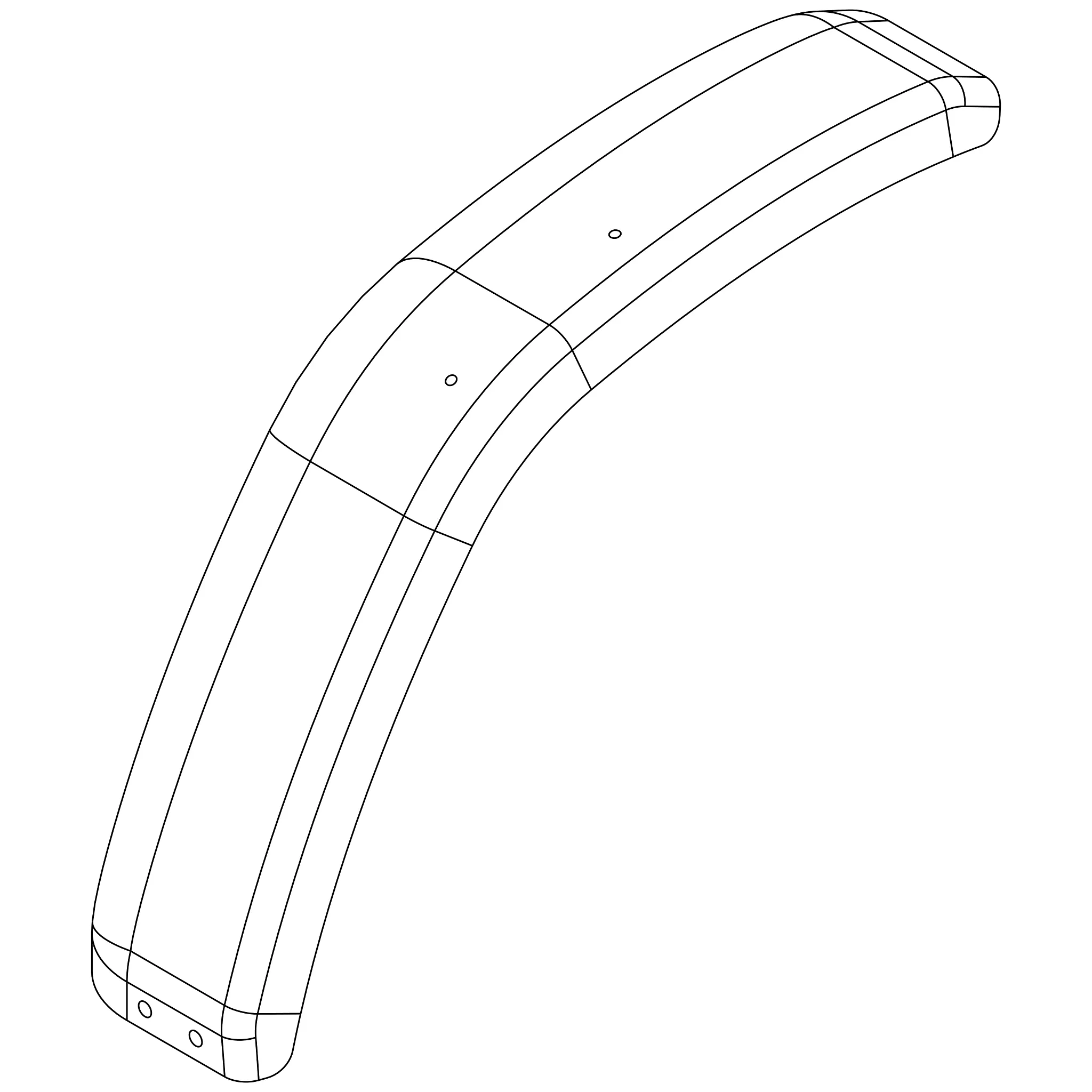 John Deere Fender - LVA15090