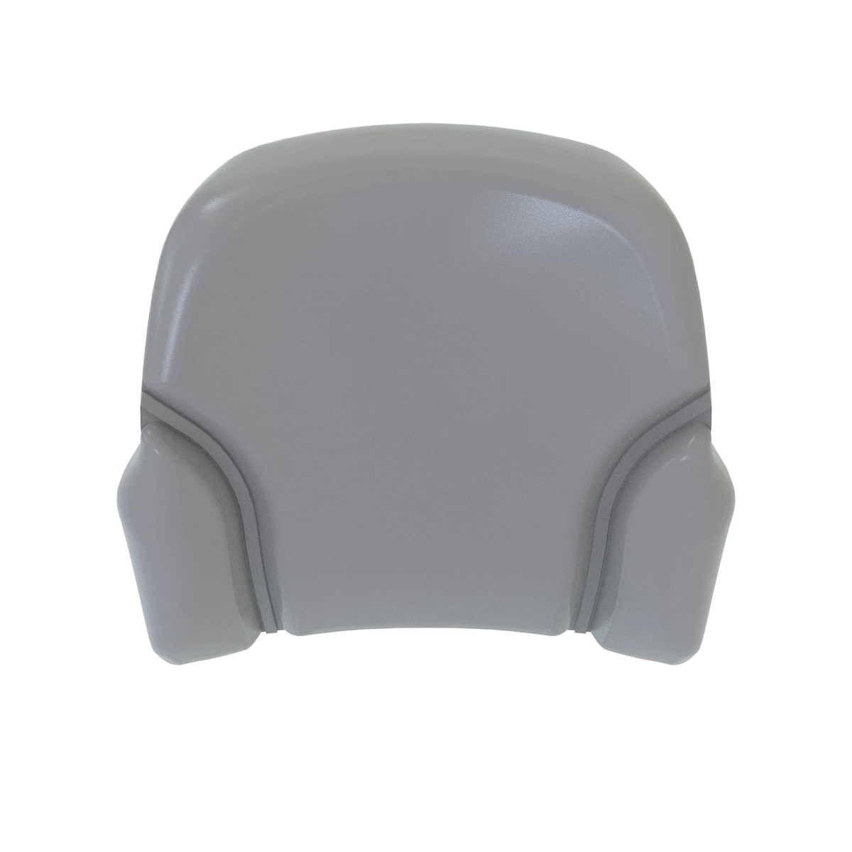 Backrest Cushion, Grey Cloth