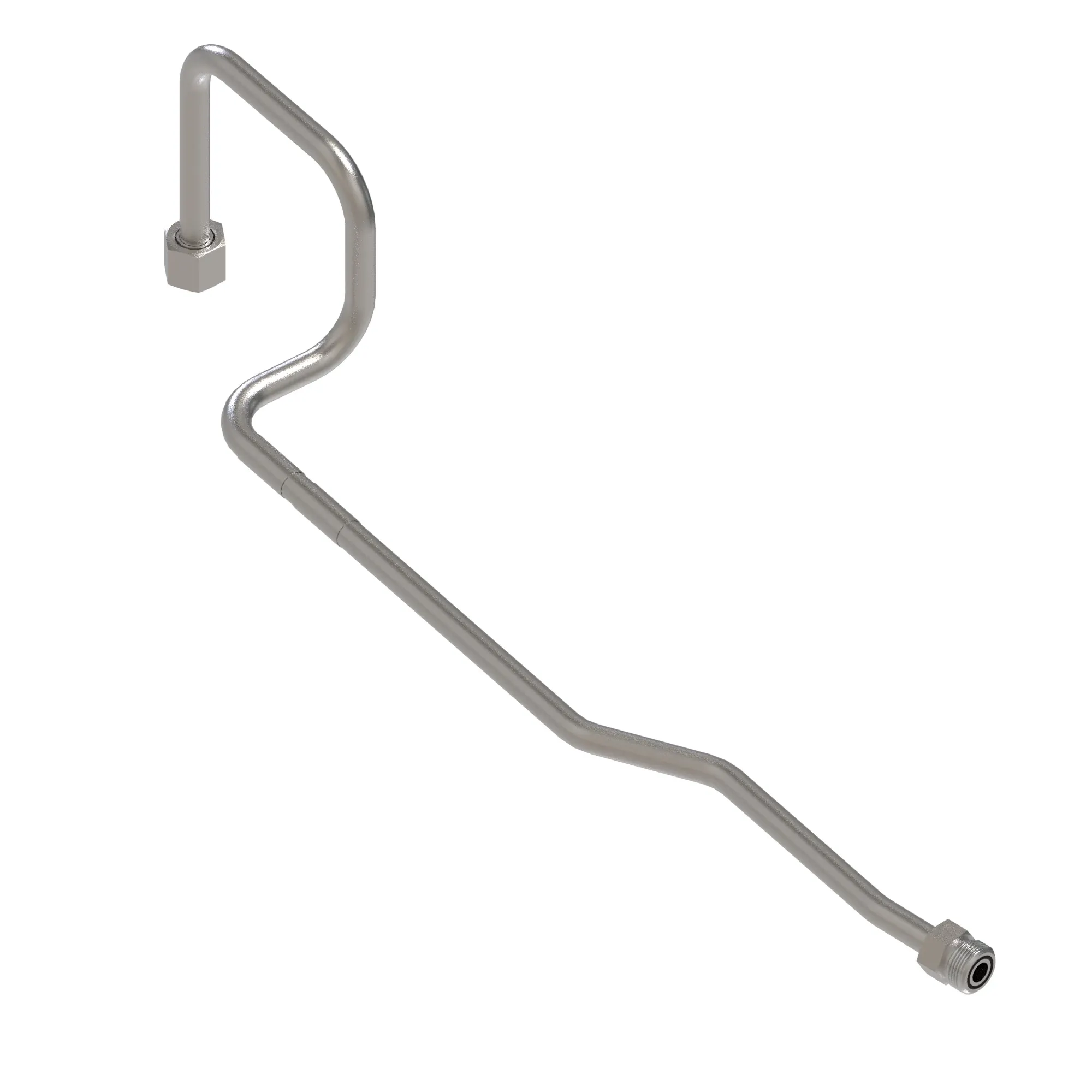 John Deere Hydraulic Trailer Brake Supply Oil Line - RE595880
