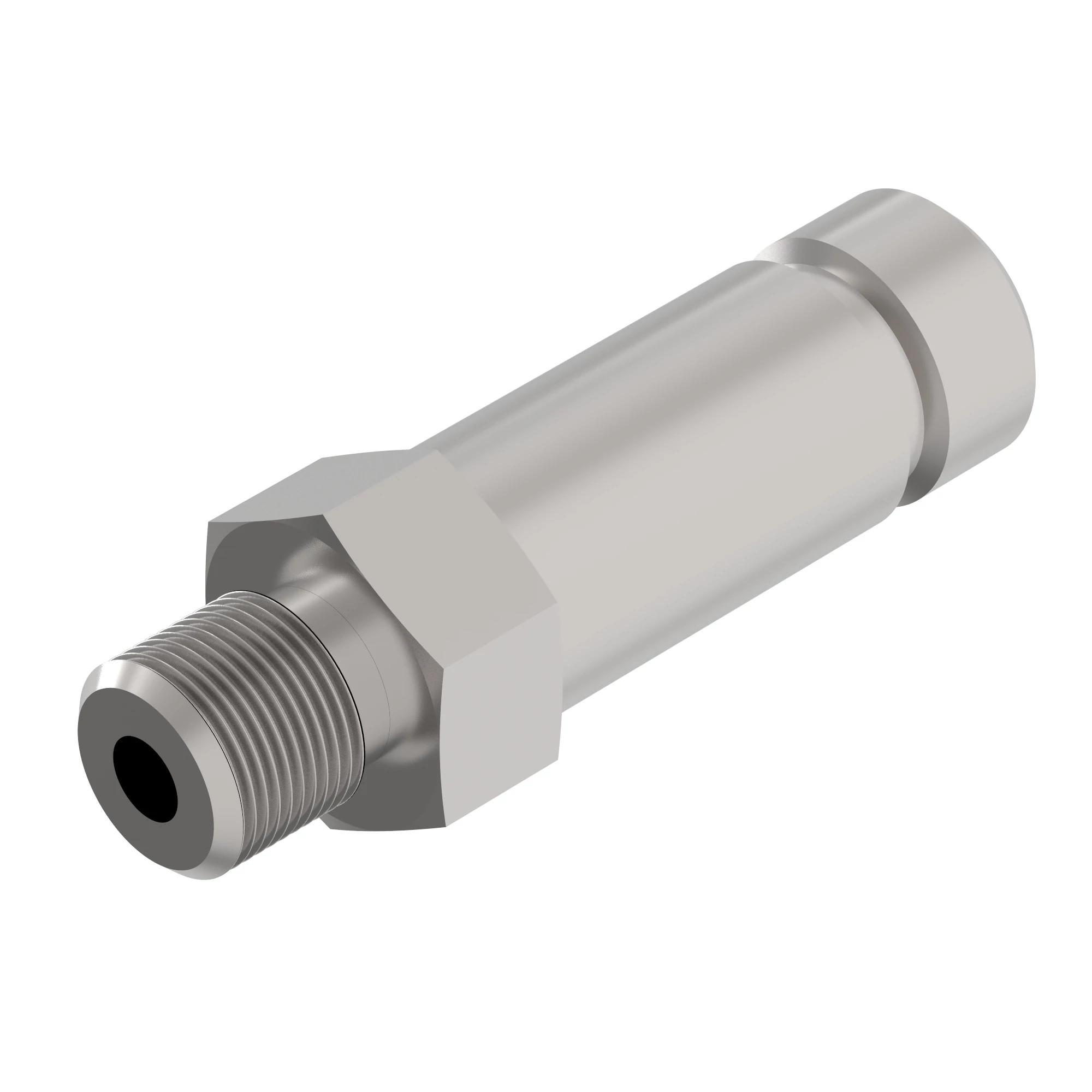 STRAIGHT THREAD CONNECTOR LONG,O-R