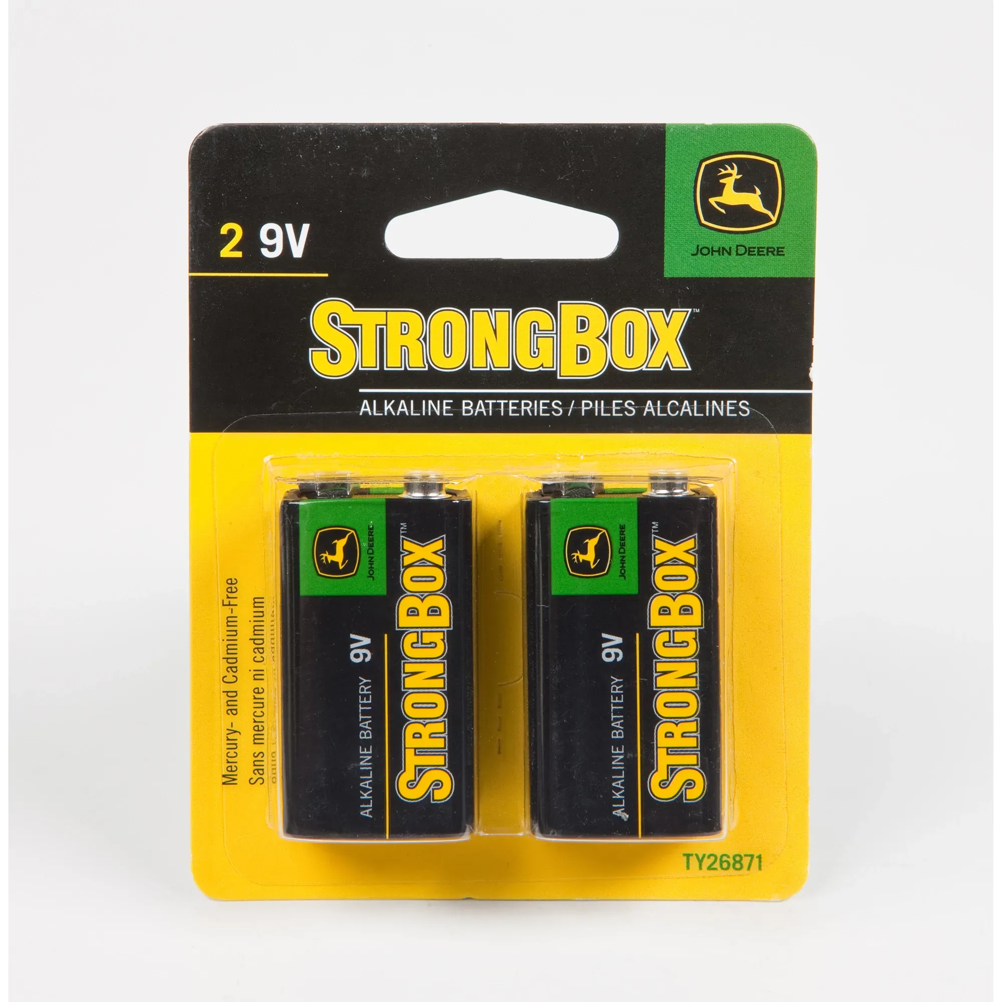 STRONGBOX ALKALINE BATTERIES,9 VOLT