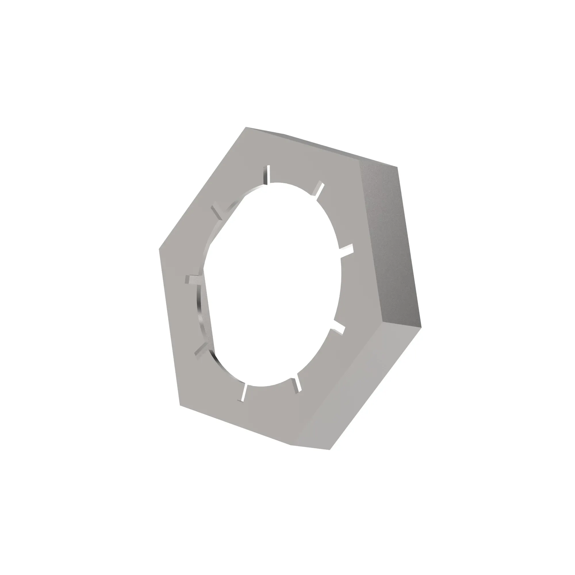 John Deere Hexagonal Jam Nut, 7/16" - R44165