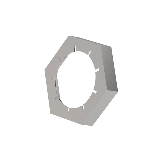 John Deere Hexagonal Jam Nut, 7/16" - R44165