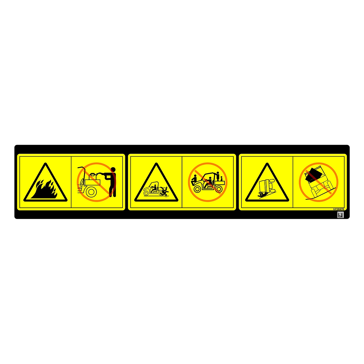 Safety Sign, Cargo Box, Xuv/Hpx, No