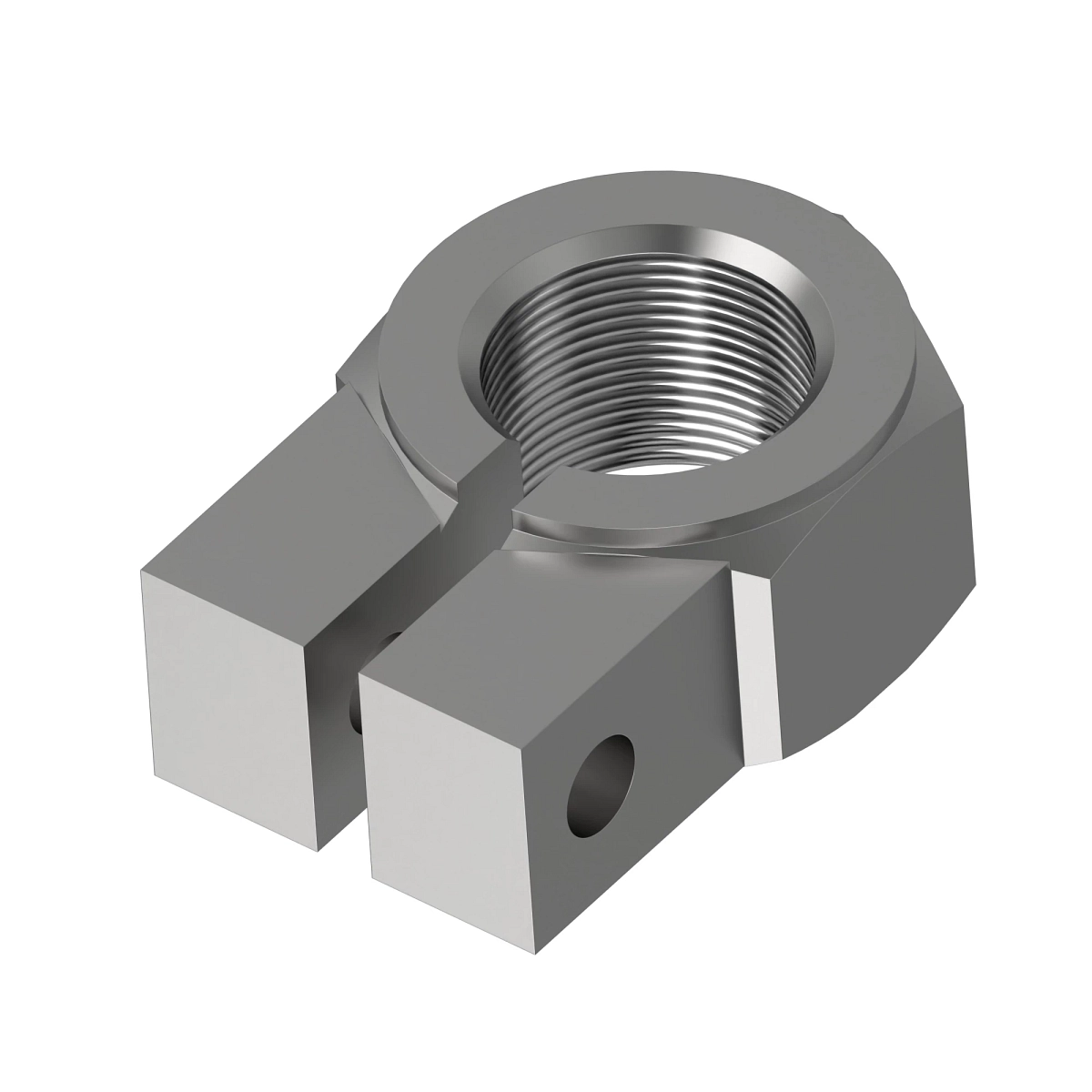 Lock Nut, W/ Plate, Adj Screw, Law