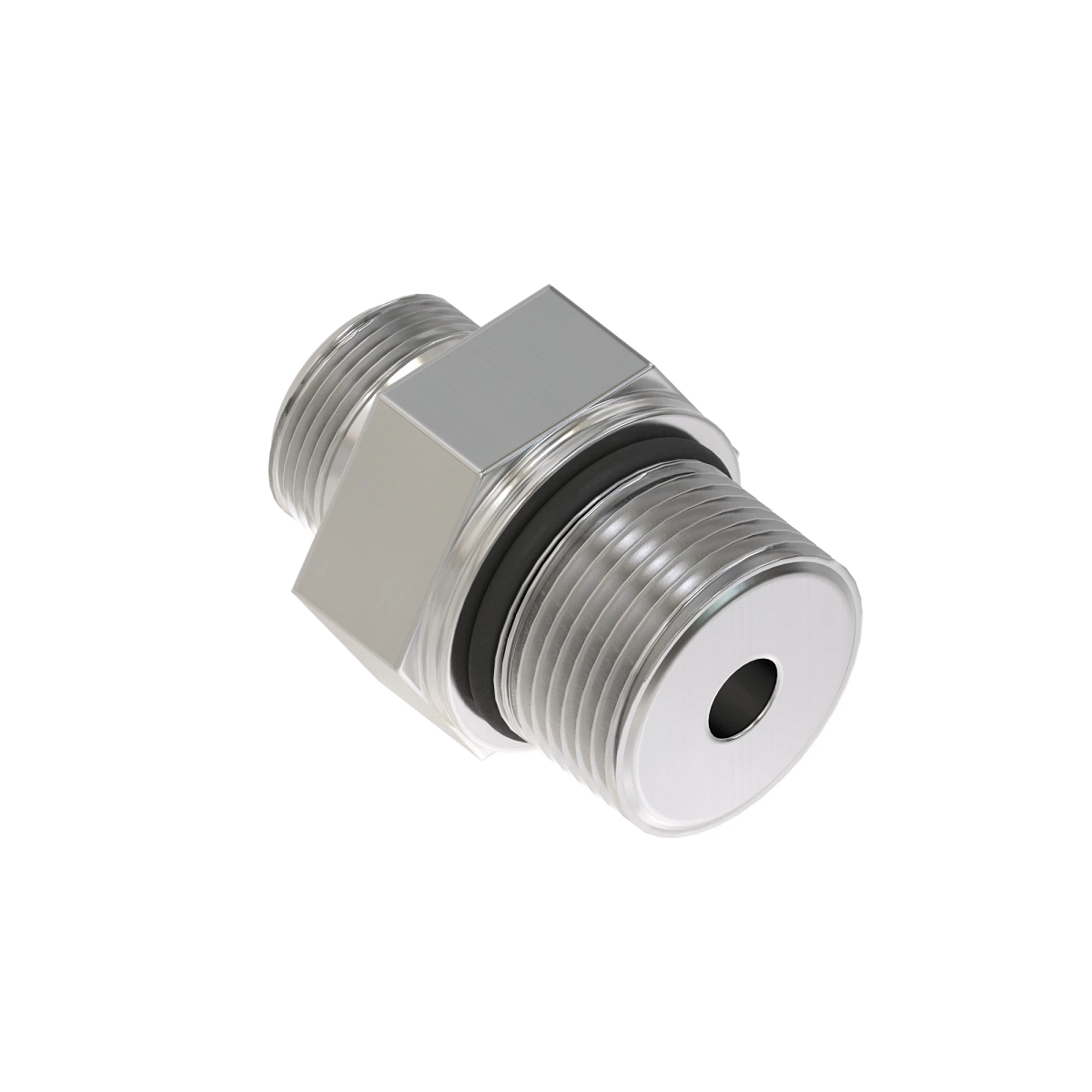 Stud Straight, ORFS W/Metric Hex