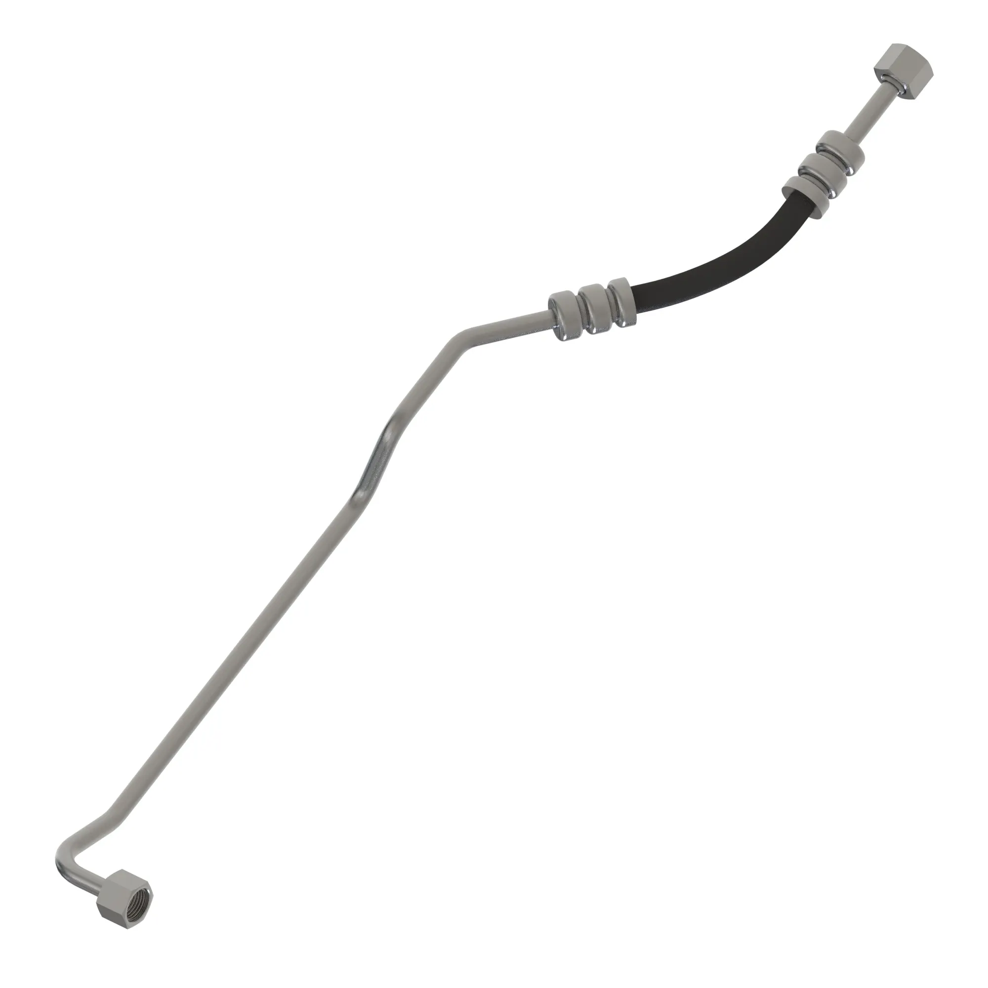John Deere Turbocharger Oil Supply Line - RE522831