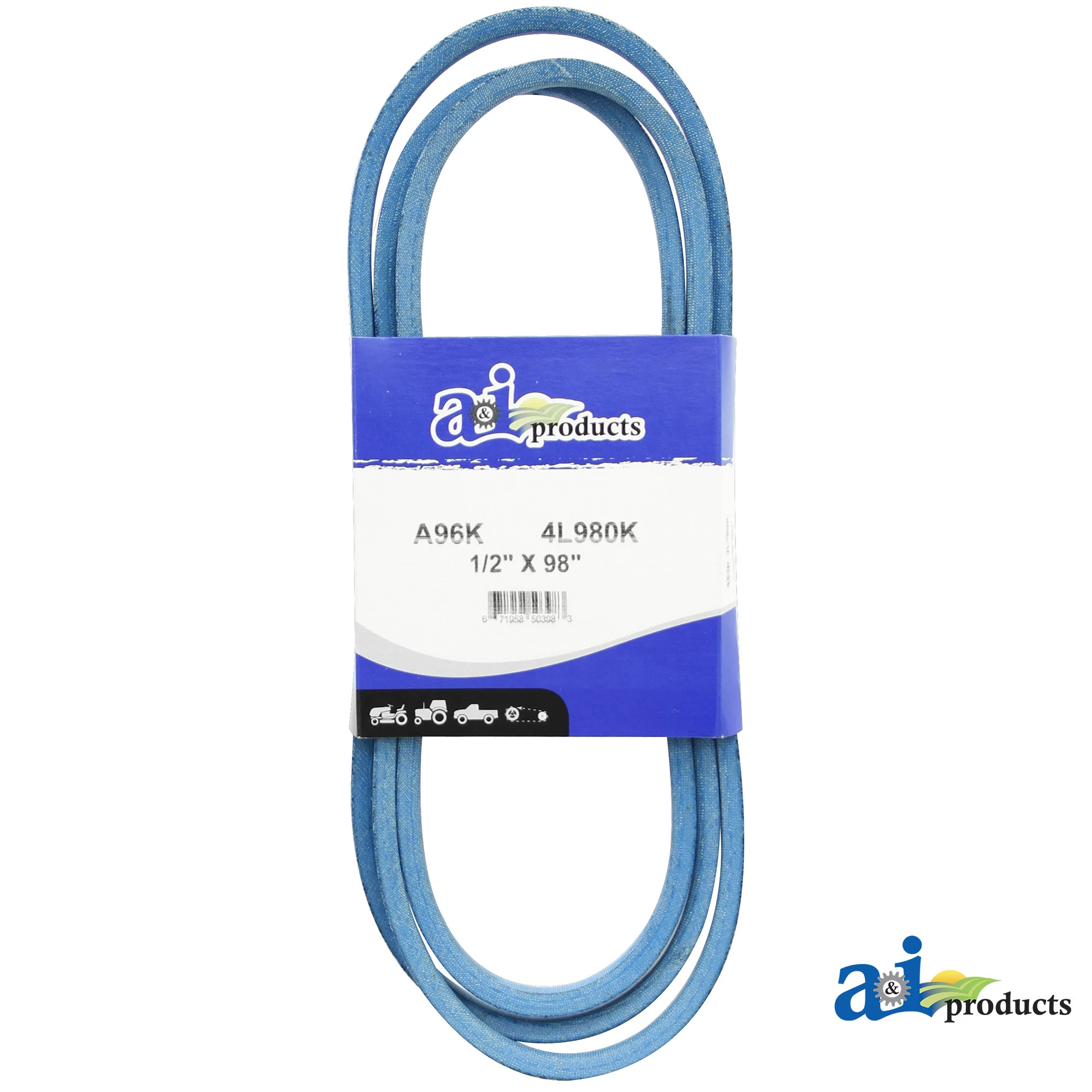 A&I Products Power Train V-Belt, Effective Length 2485 mm (97.8 inch) - A-A96K