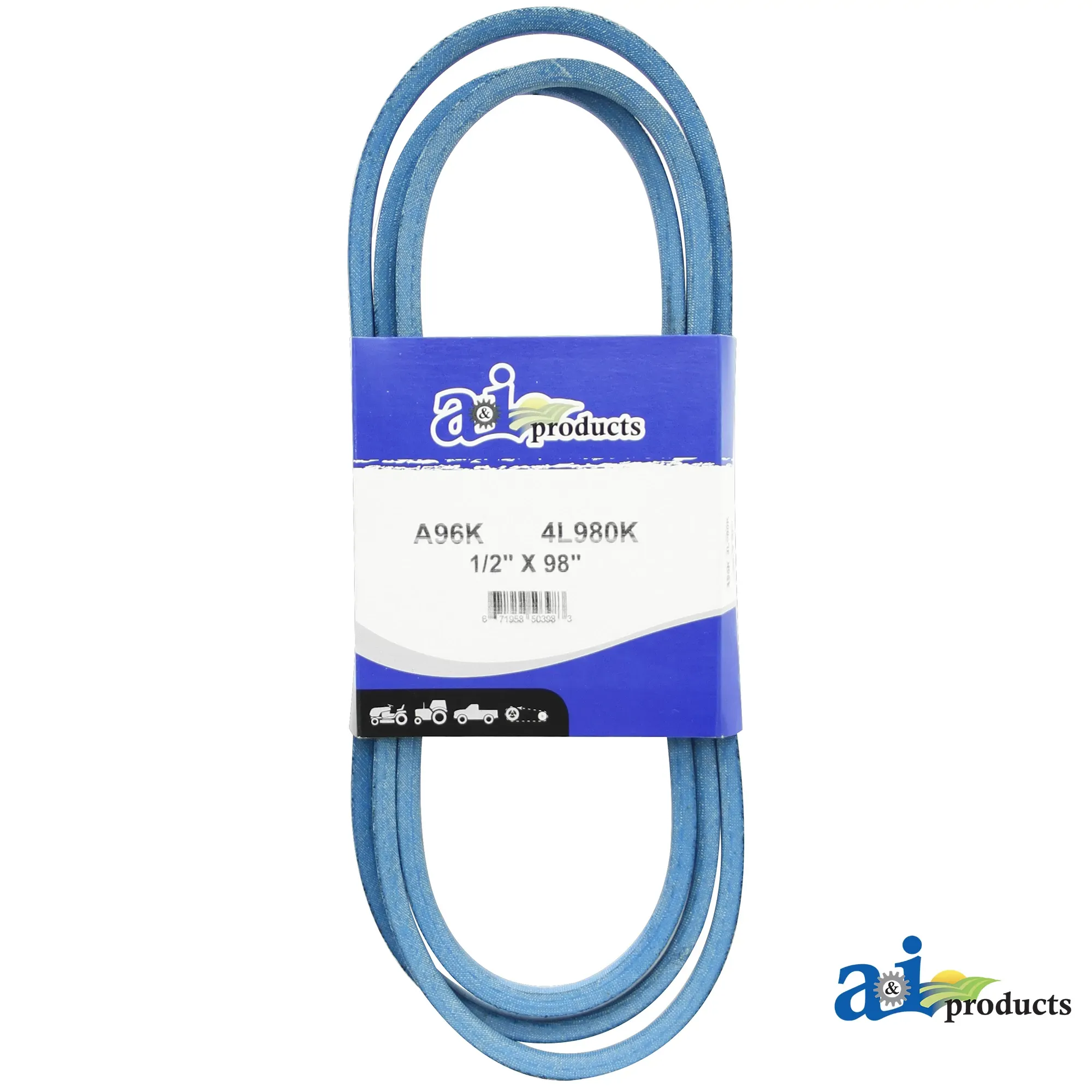A&I Products Power Train V-Belt, Effective Length 2485 mm (97.8 inch) - A-A96K