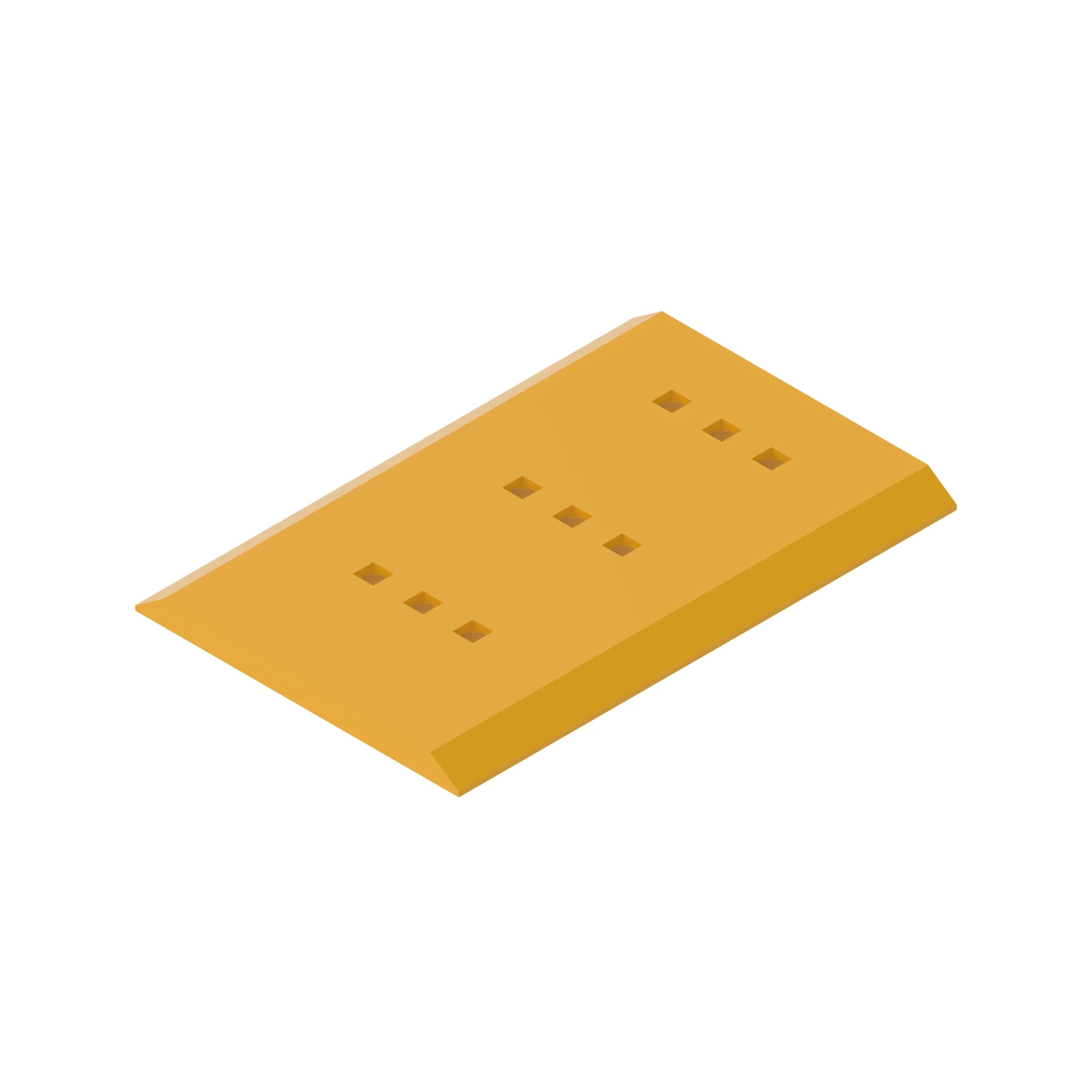 John Deere DURA-MAX™ Auxiliary Cutting Edge, 20 inch (508 mm) Long - T145456