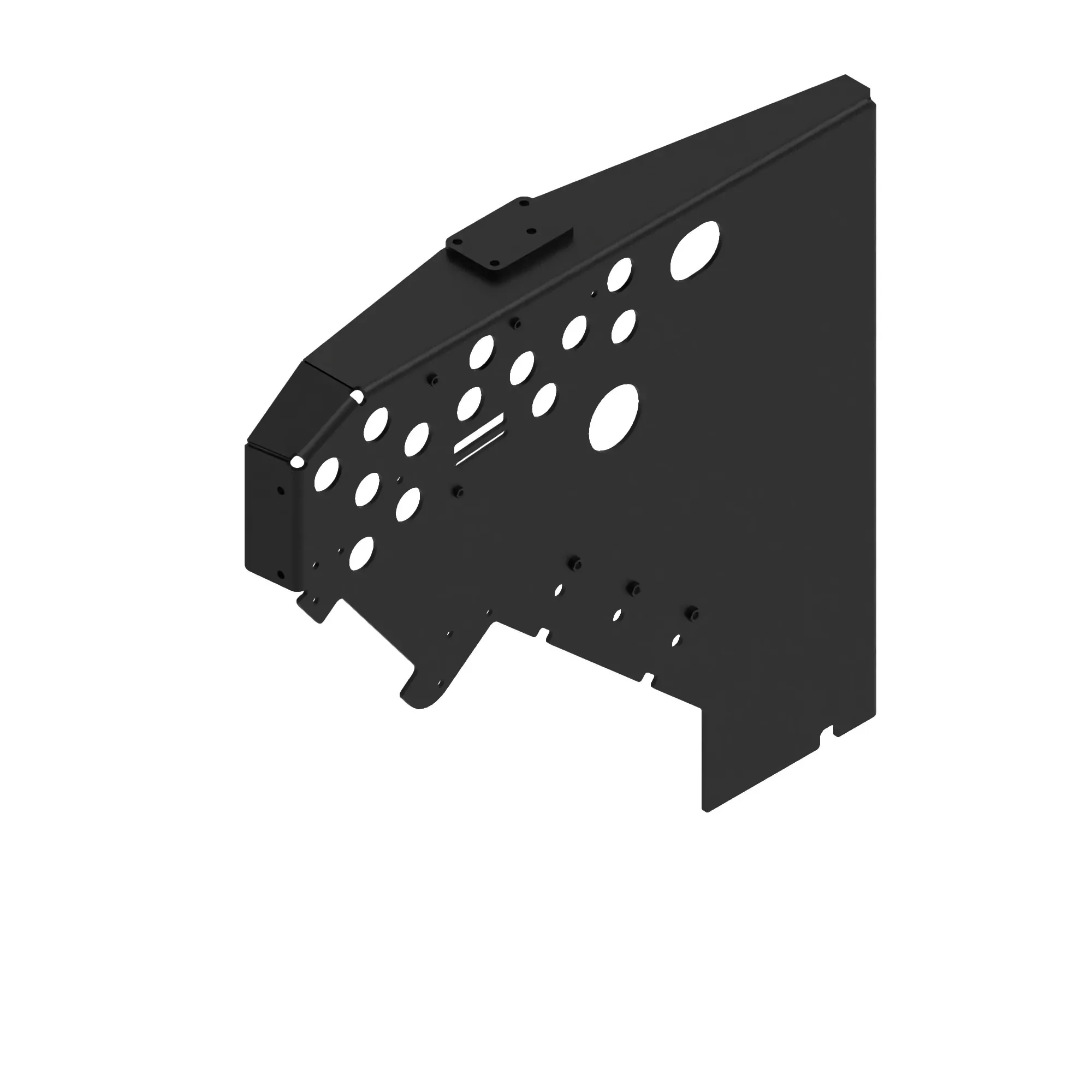 John Deere Bottom Welded Late, Left Side - RE577524