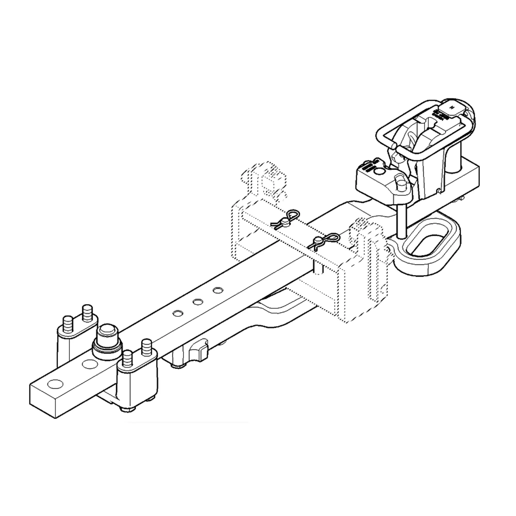 DRAWBAR, FIELD INSTALL, KIT, CAT 3