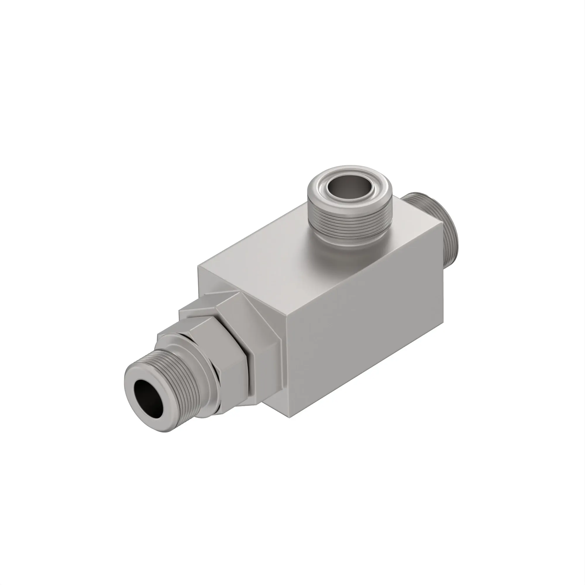 CHECK VALVE, SHUTTLE CHECK TEE FITT
