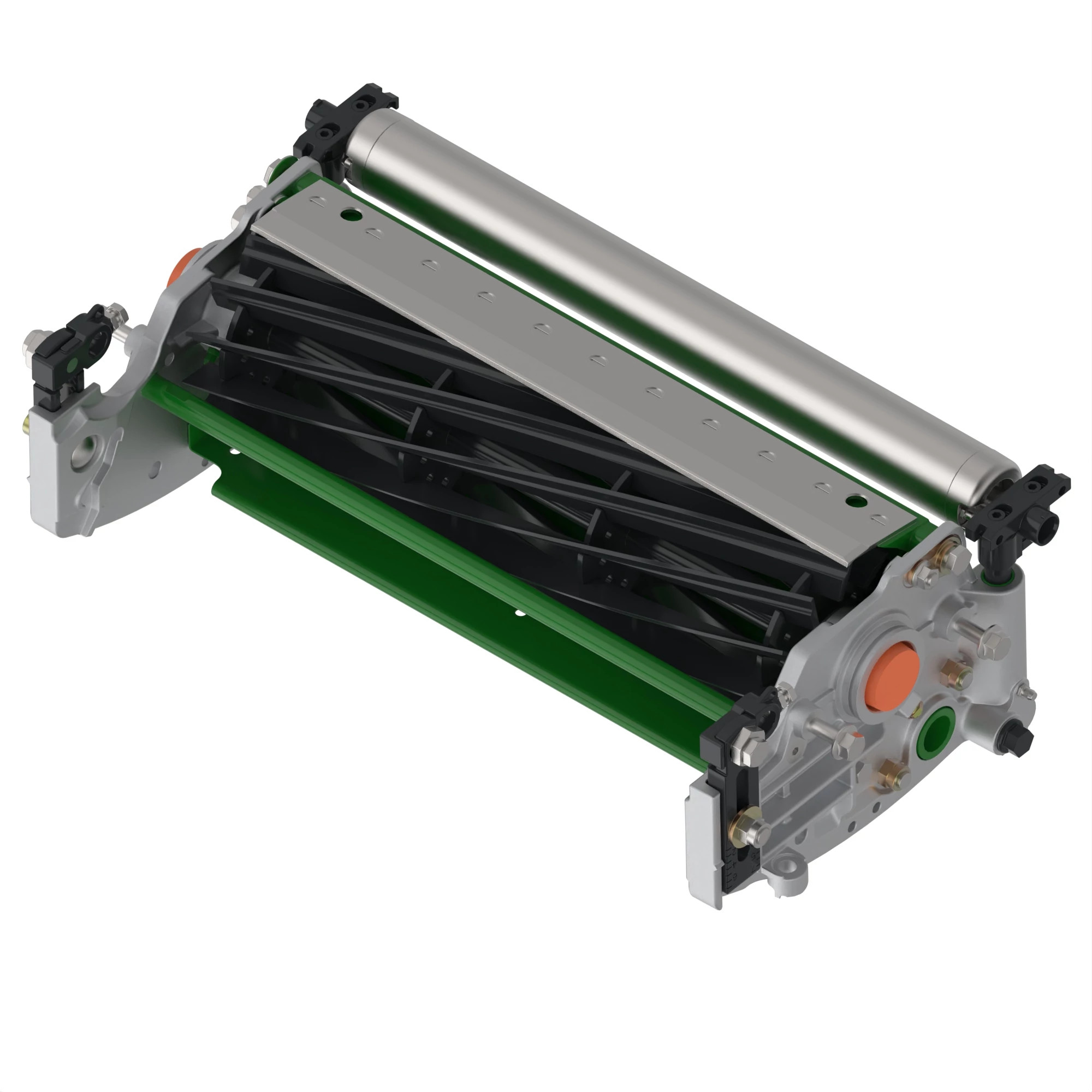 John Deere Quick Adjust 5 (QA5) 7-Blade 457.2 mm (18 inch) Heavy-Section Cutting Unit with Adjustable 4.8-Mm Bedknife - BM25125