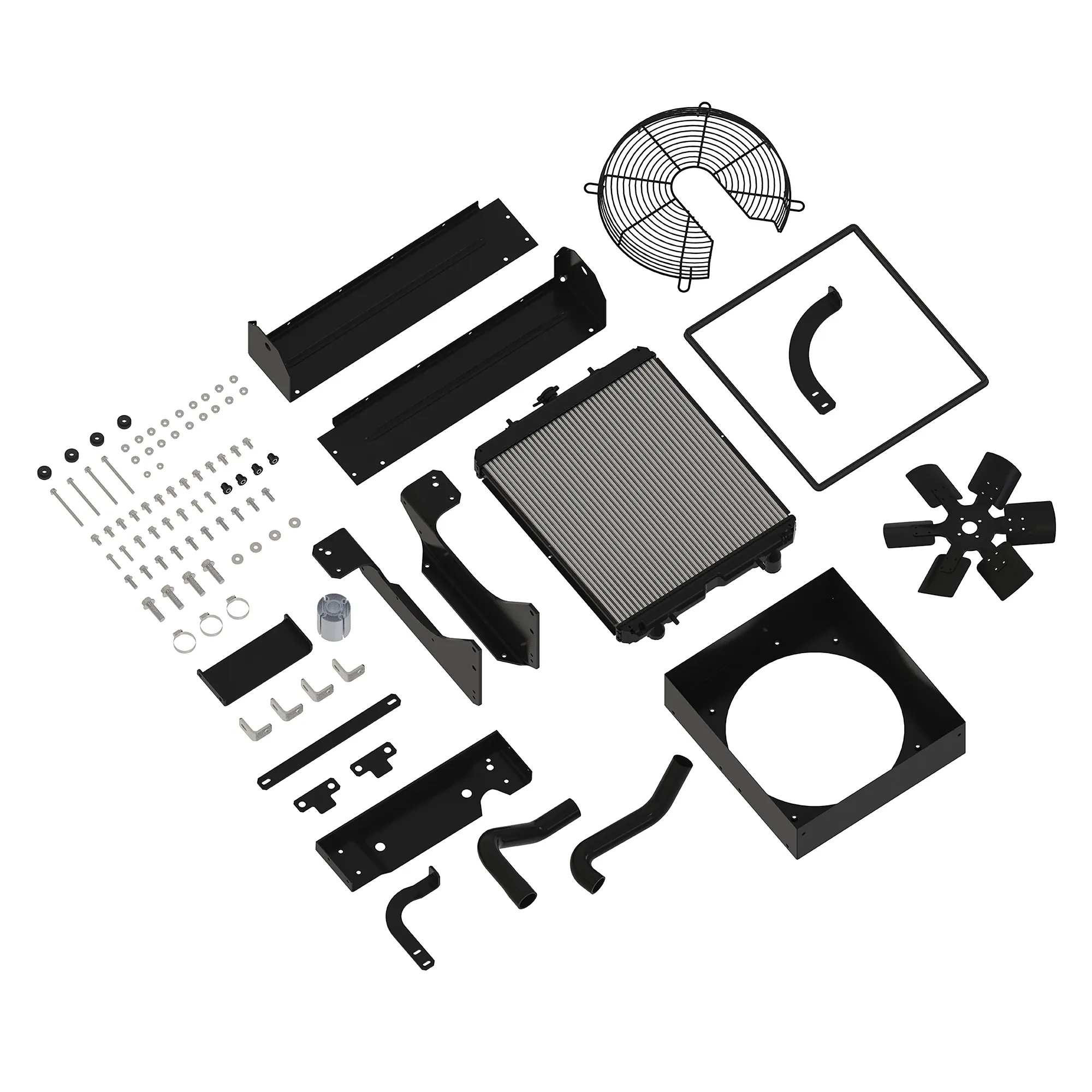 John Deere Radiator with Fan Kit - RE522083
