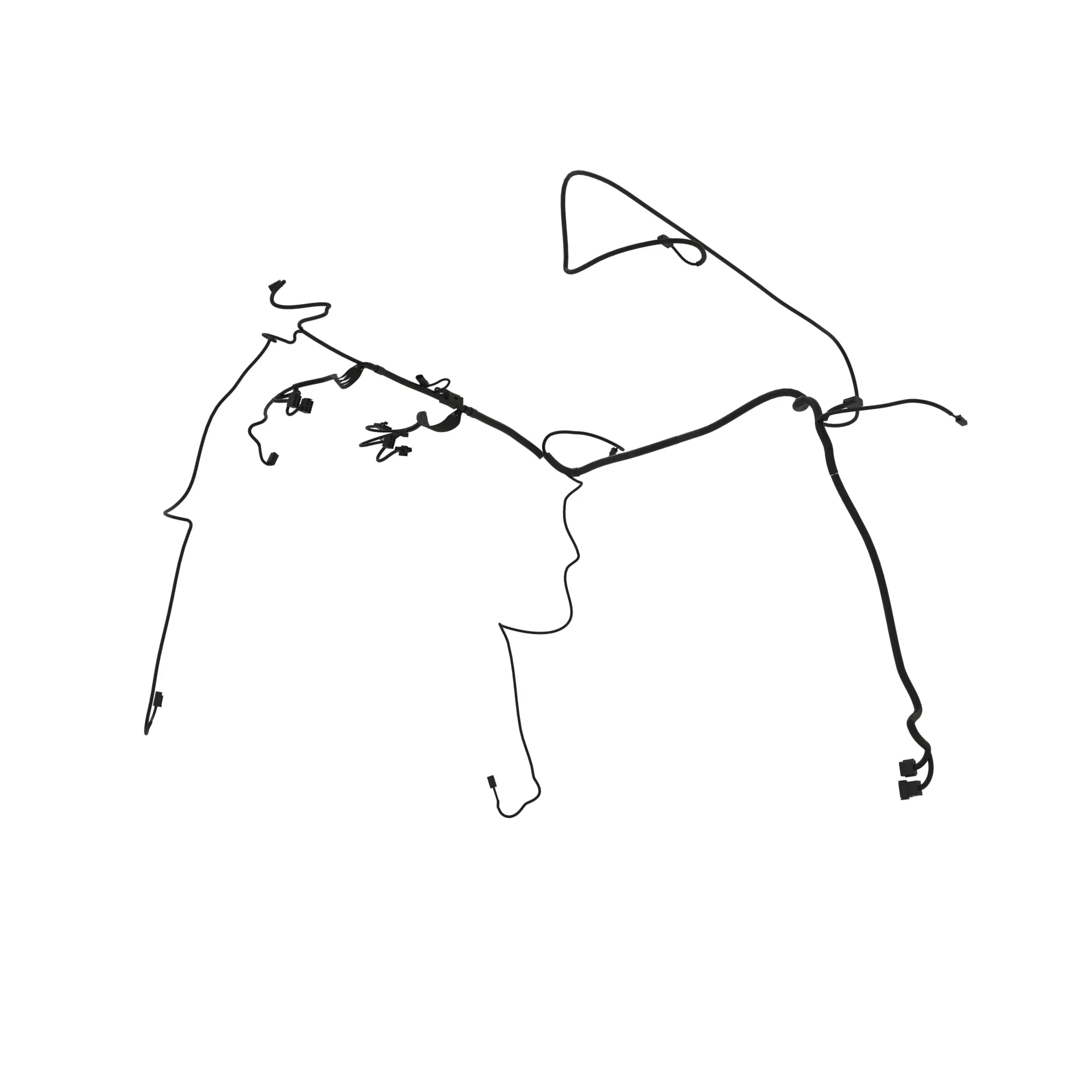 John Deere Cab Roof Wiring Harness - AT341515