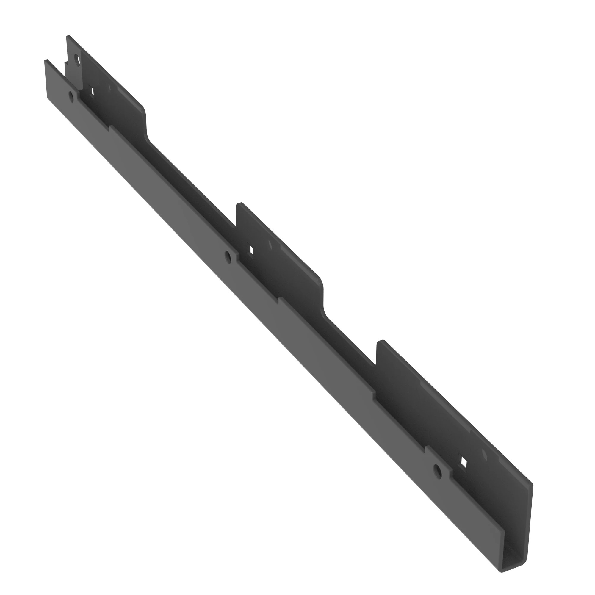 John Deere Mower Deck and Discharge Chute Right Side Baffle Bumper - UC14886