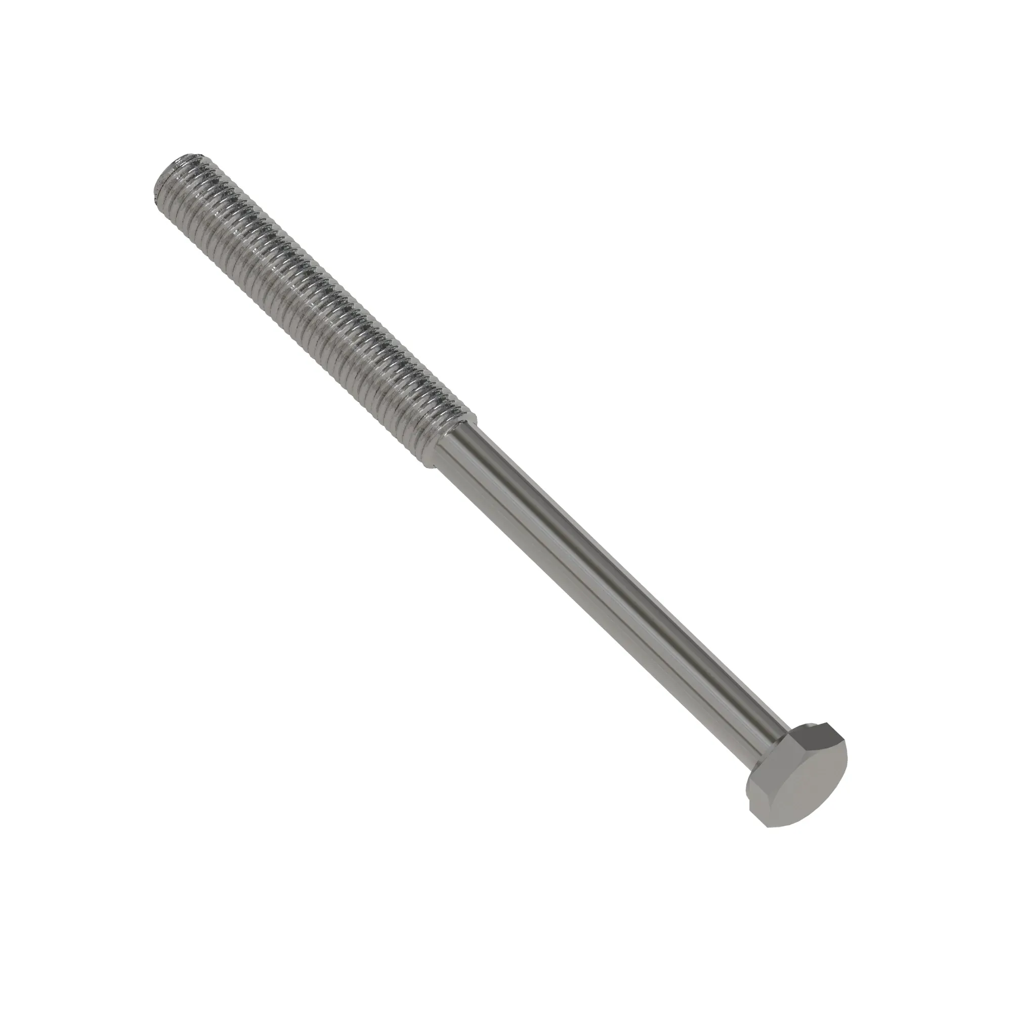 John Deere Hexagonal Head Screw, 1/4" X 4" - 19H2337