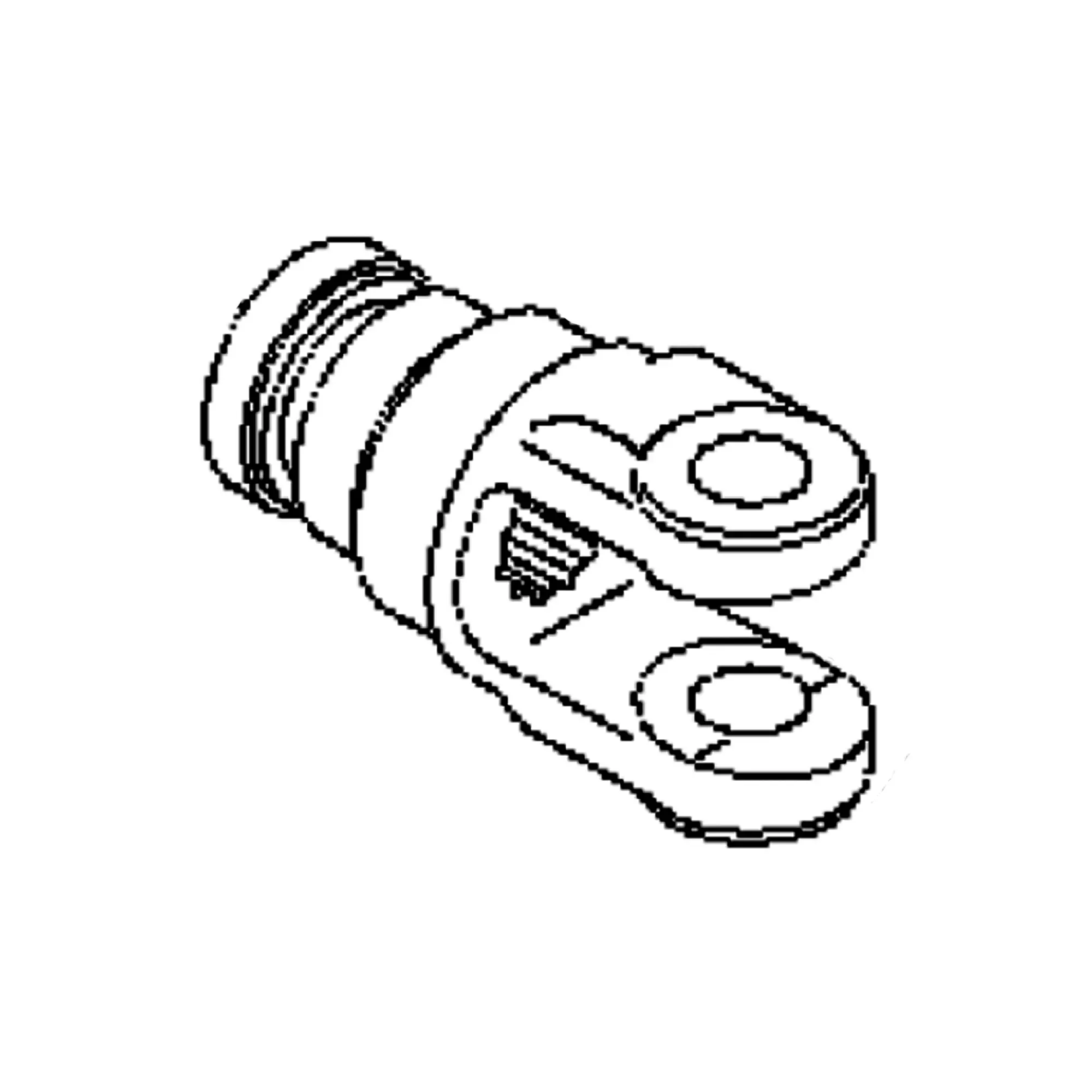 John Deere Universal Joint Yoke - TCA12848