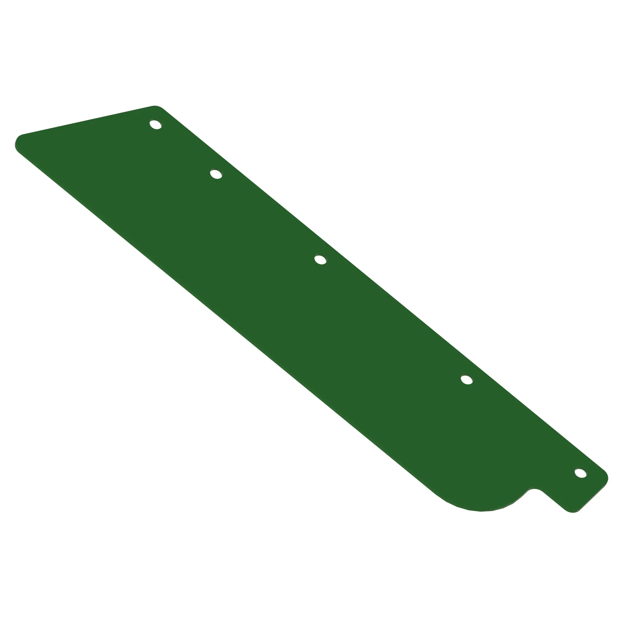 John Deere Front Valve Panel Filler Sheet - KK68466