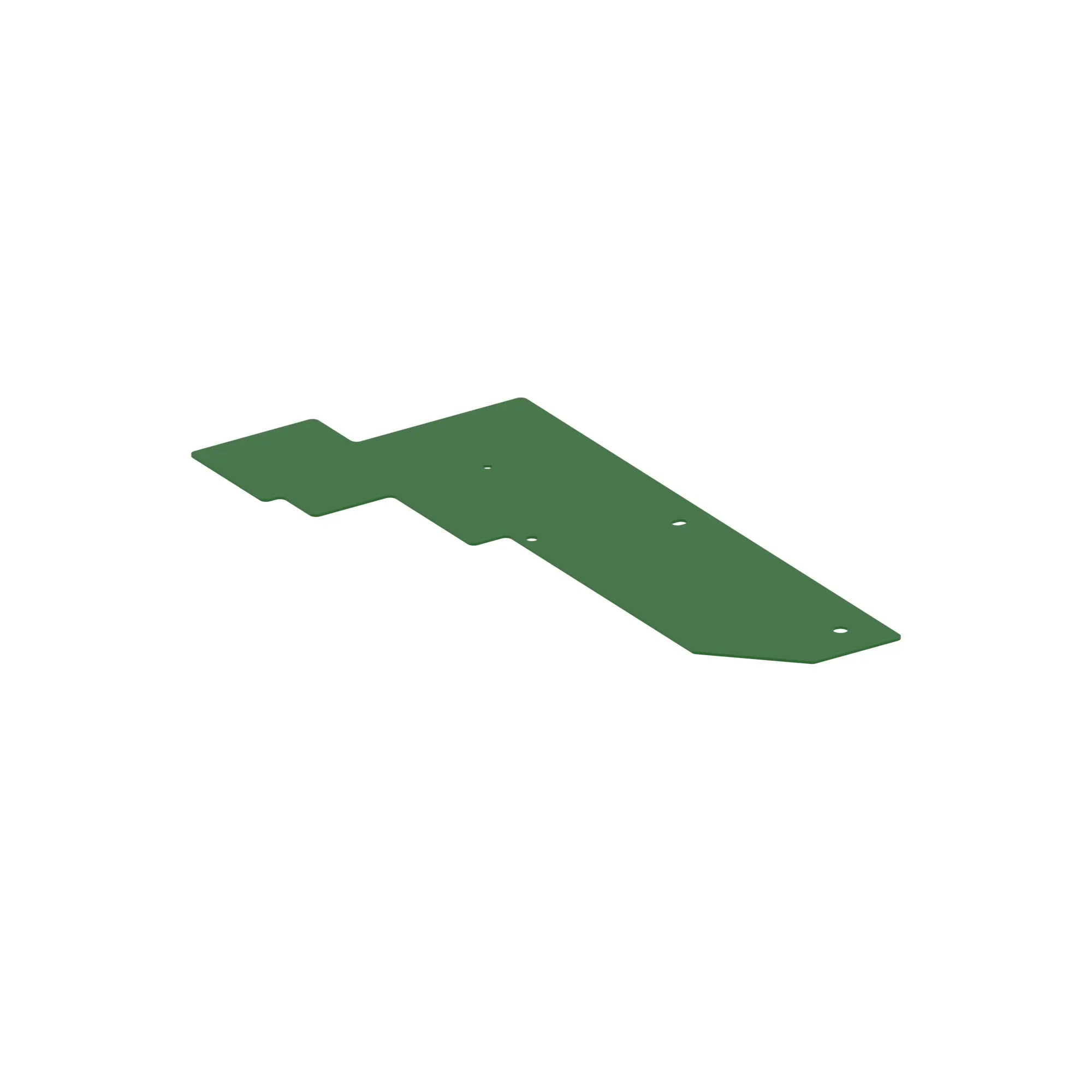 John Deere Security Cover Shield, Right Side - L176061
