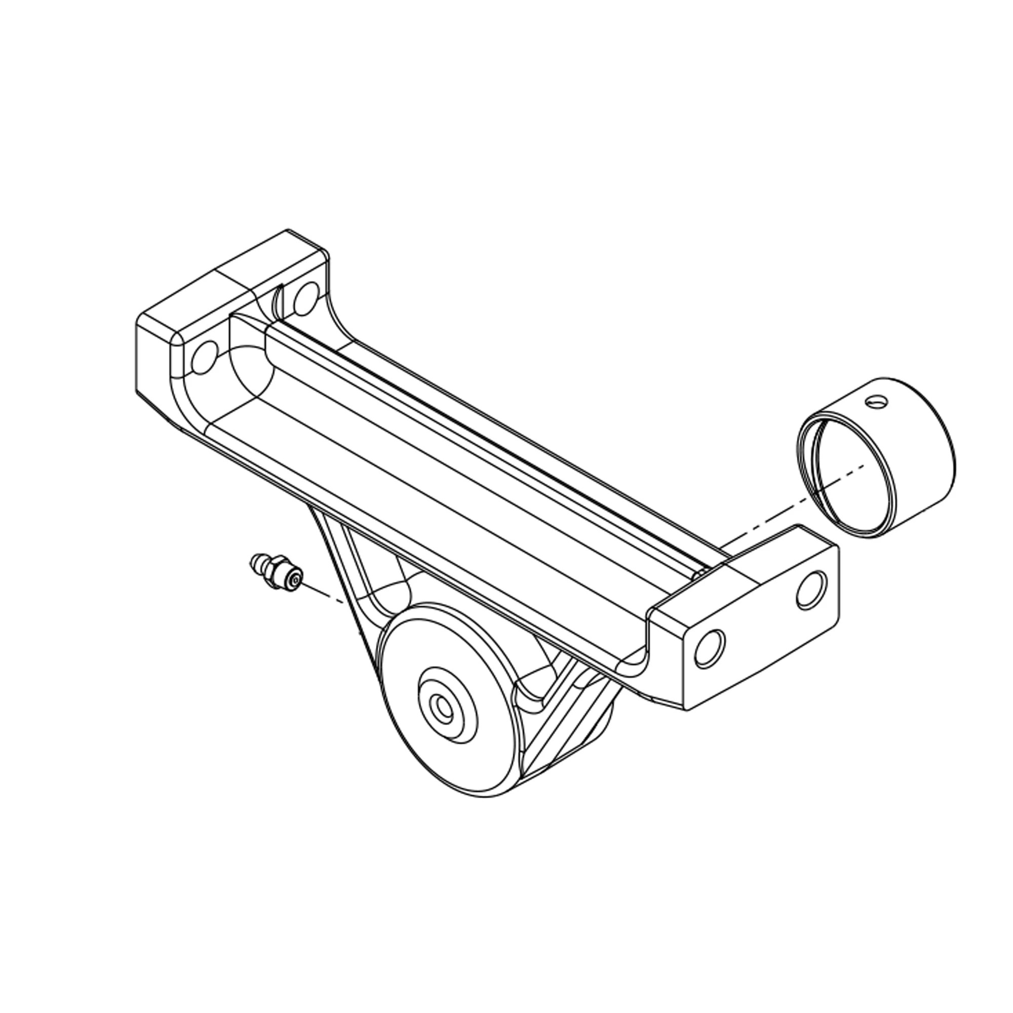 John Deere Front Trunnion - LVA19826