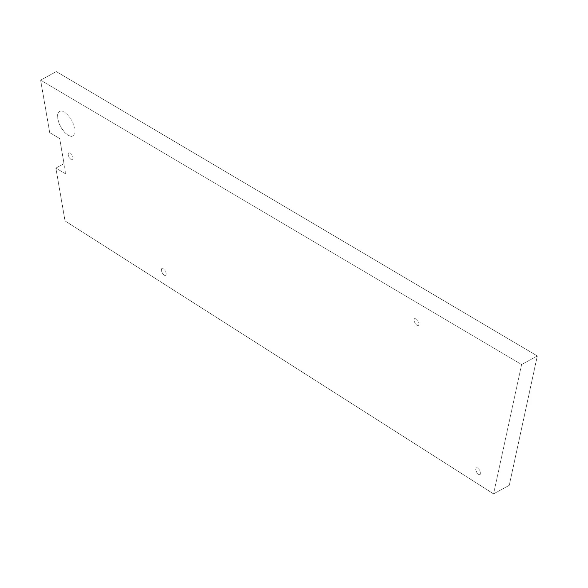 John Deere Lower Panel Insulator - T399427