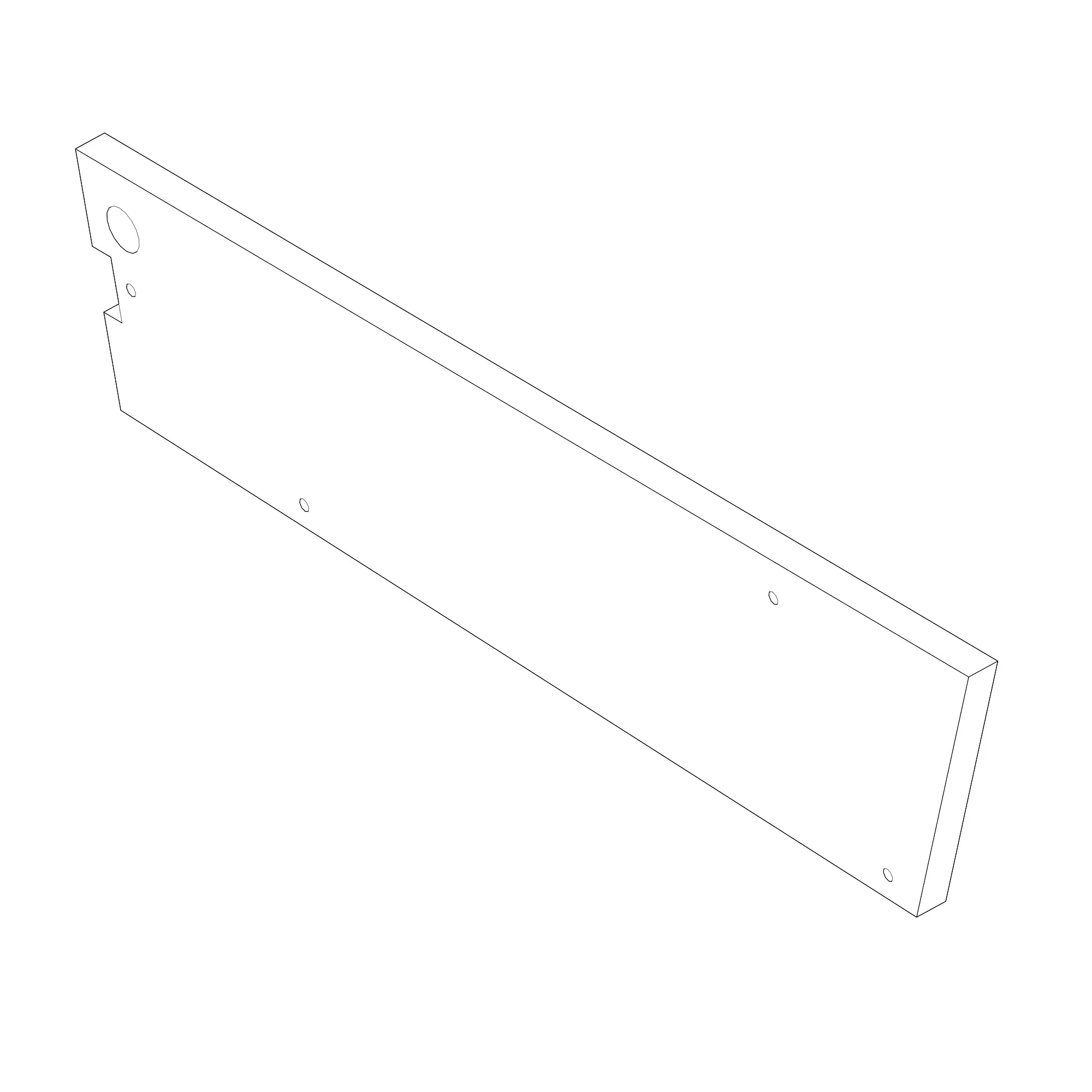 John Deere Lower Panel Insulator - T399427