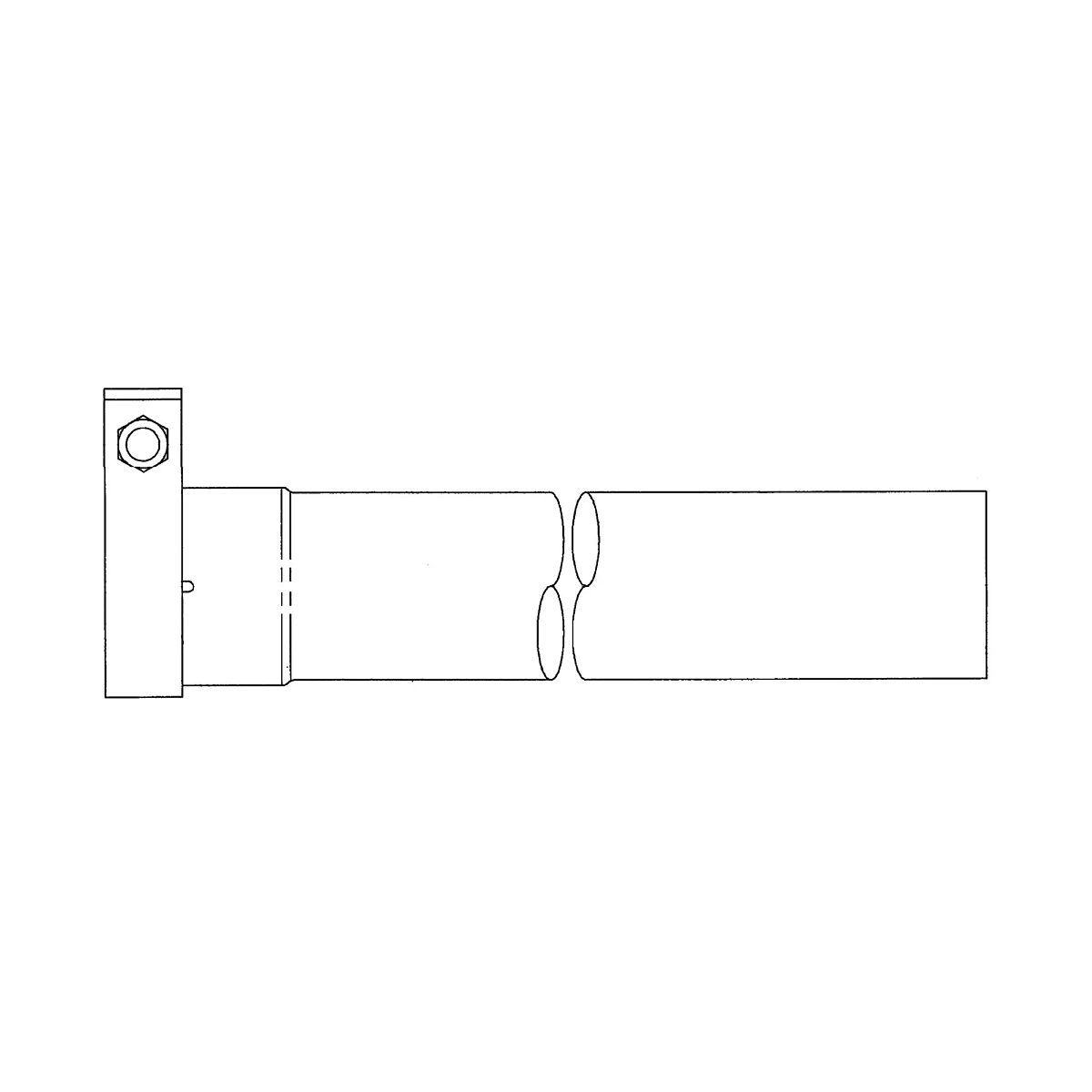 Extension, Muffler, With Clamp /Field