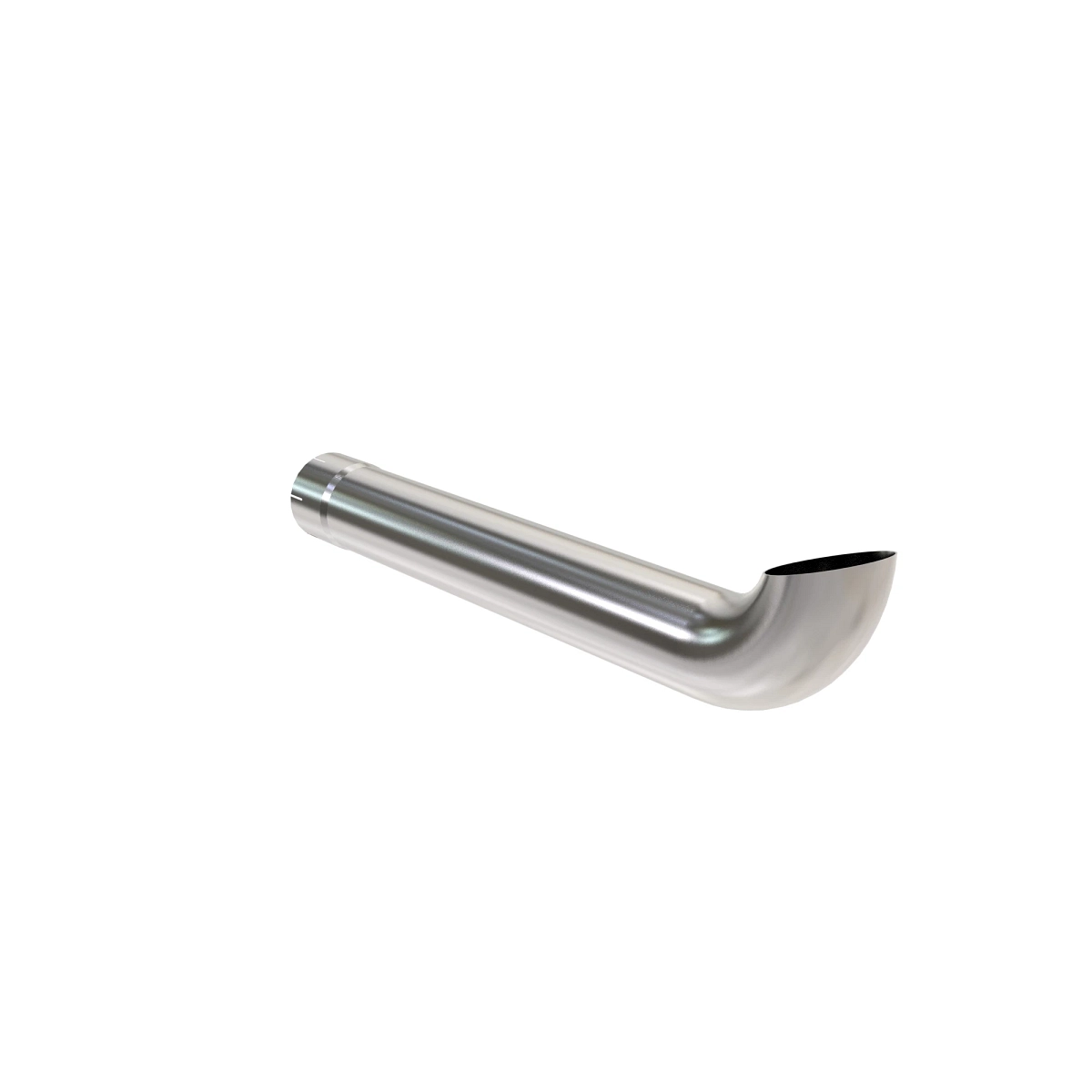 Exhaust Pipe, Exhaust Stack, Chrome
