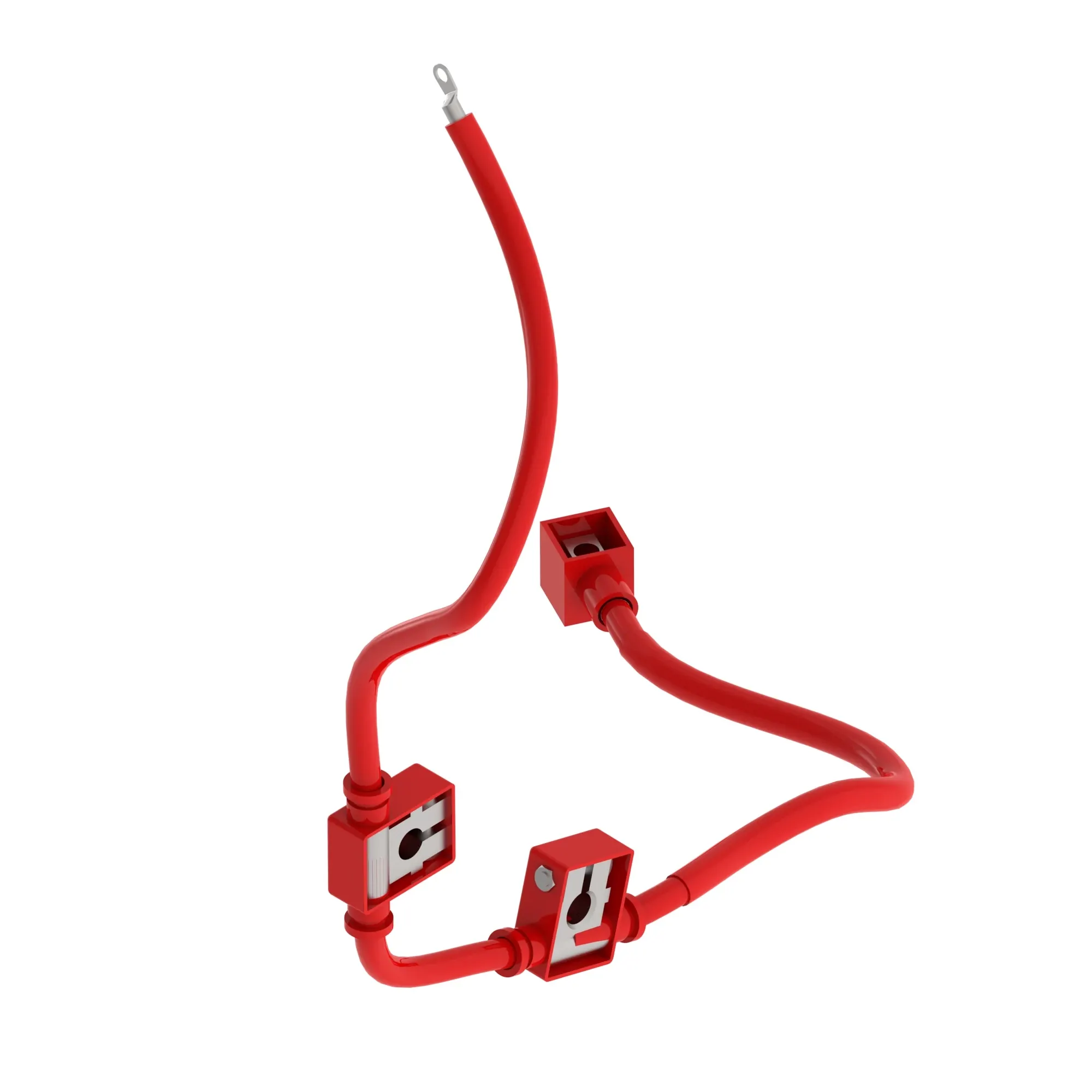 John Deere Dual Positive Battery Cable - AT486767