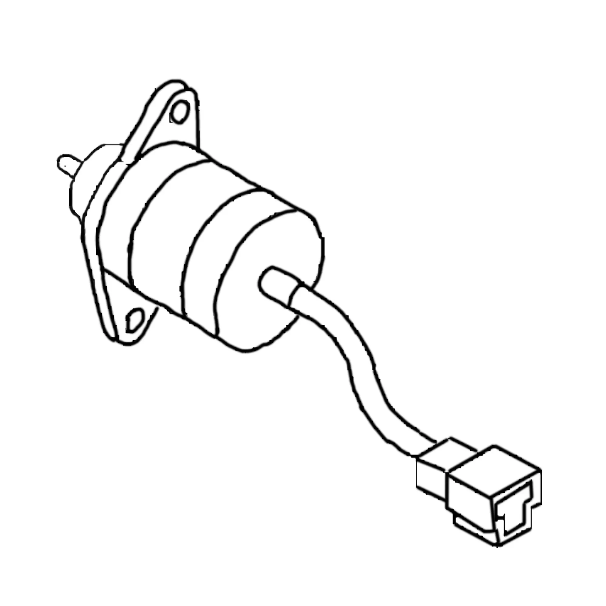 John Deere Governor Assembly Solenoid Stop - M807176