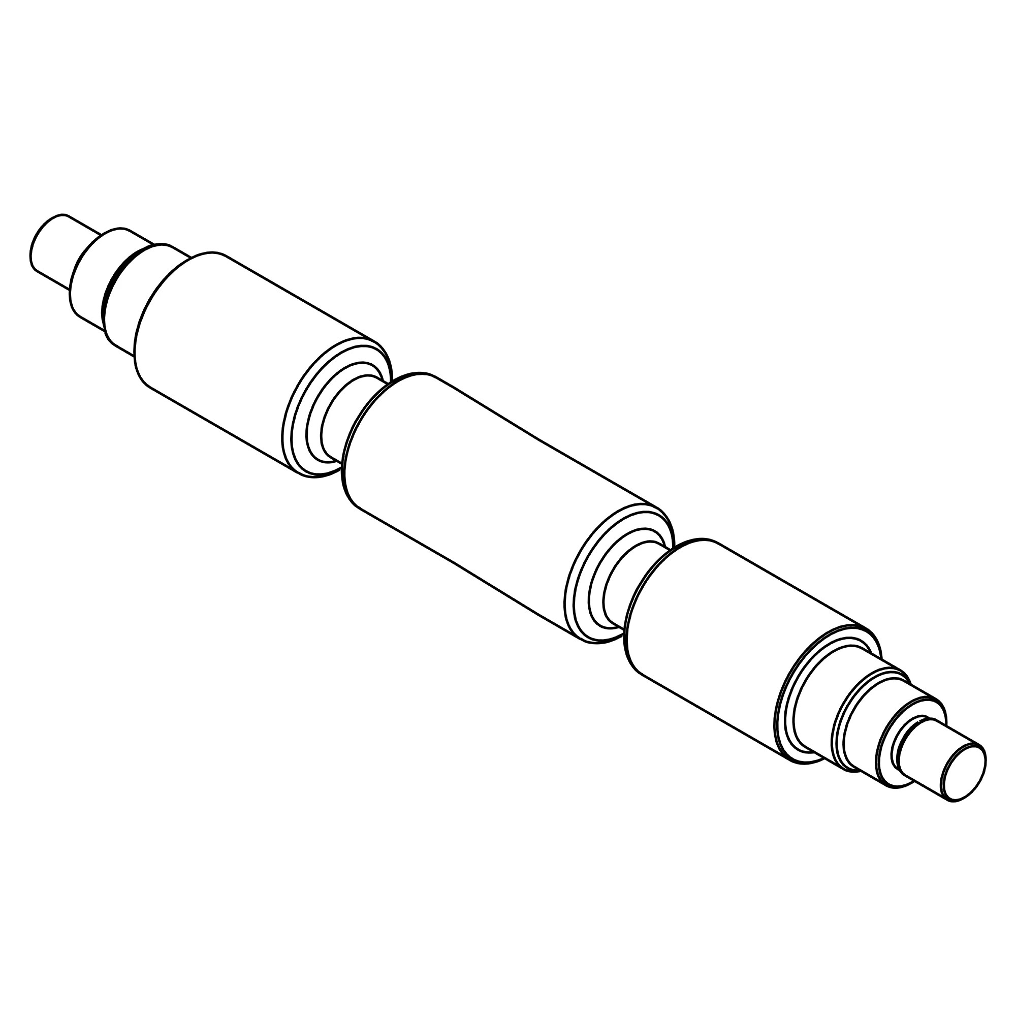 SHAFT, IDLER ROLLER