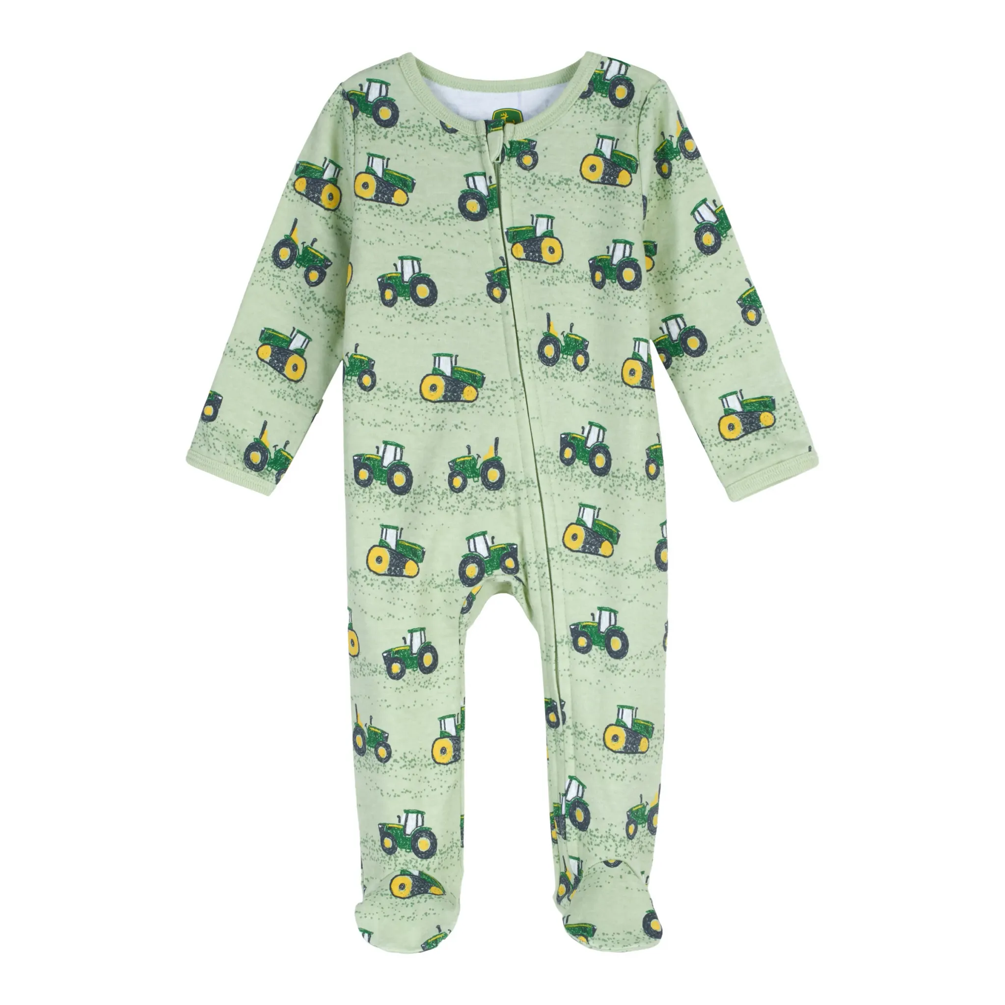 Infant Tractor Footie Pajamas