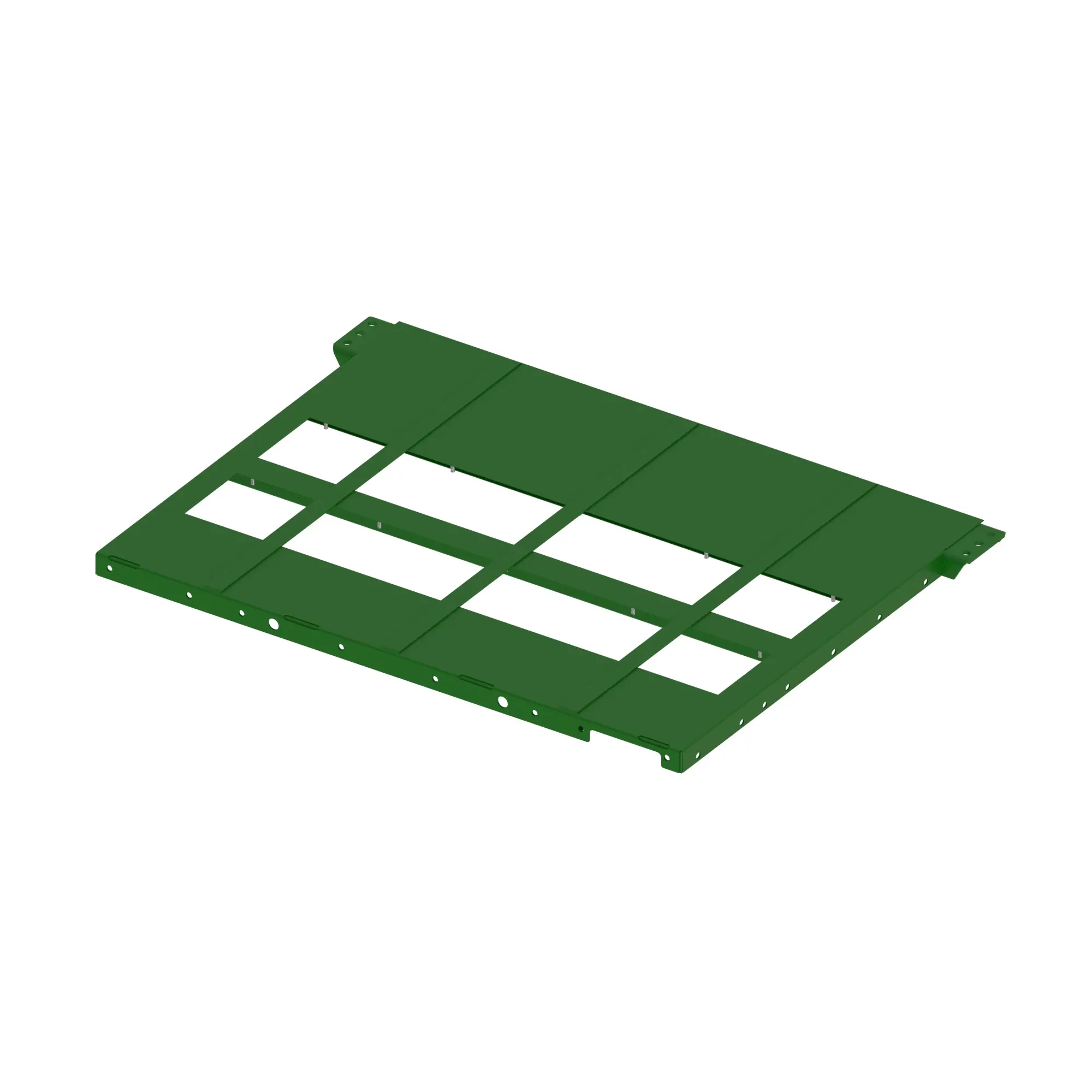 John Deere Perforated Feederhouse Bottom Floor - AXE57290