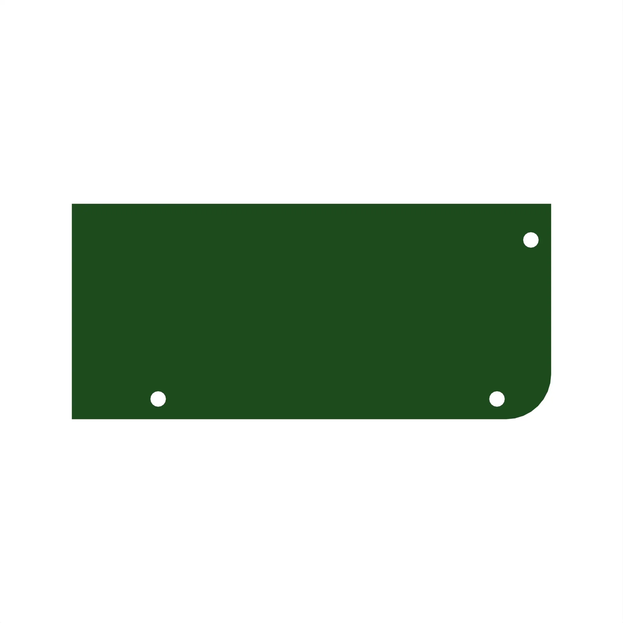 PLATE, HVAC COVER