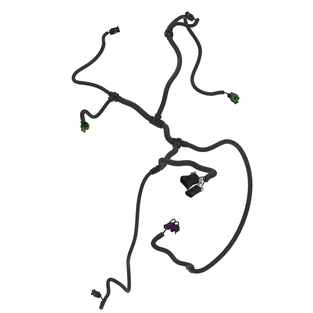 Wiring Harness, Transm.Rear, Oos, B