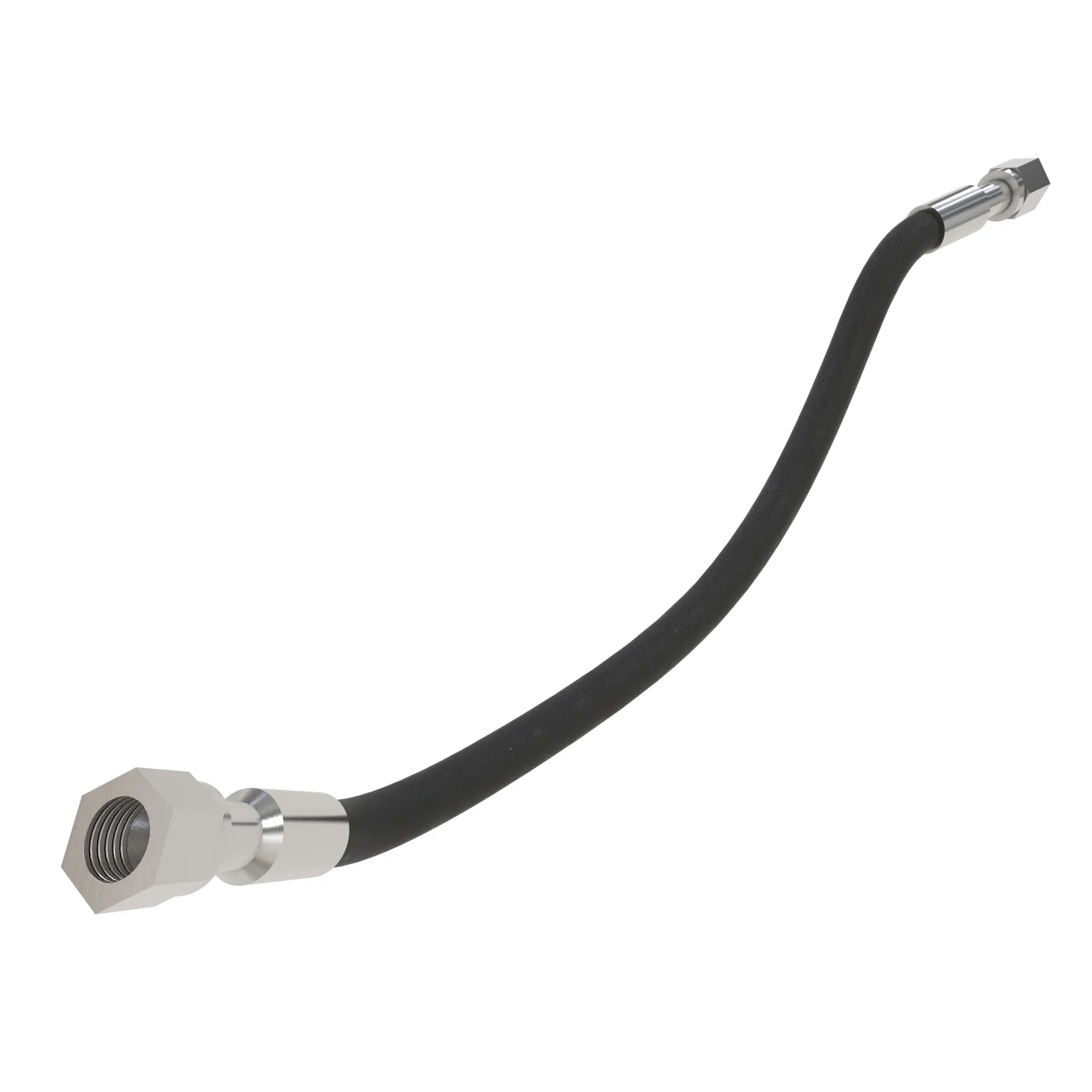 John Deere Reinforced with Metal Rubber Hydraulic Hose - F054374