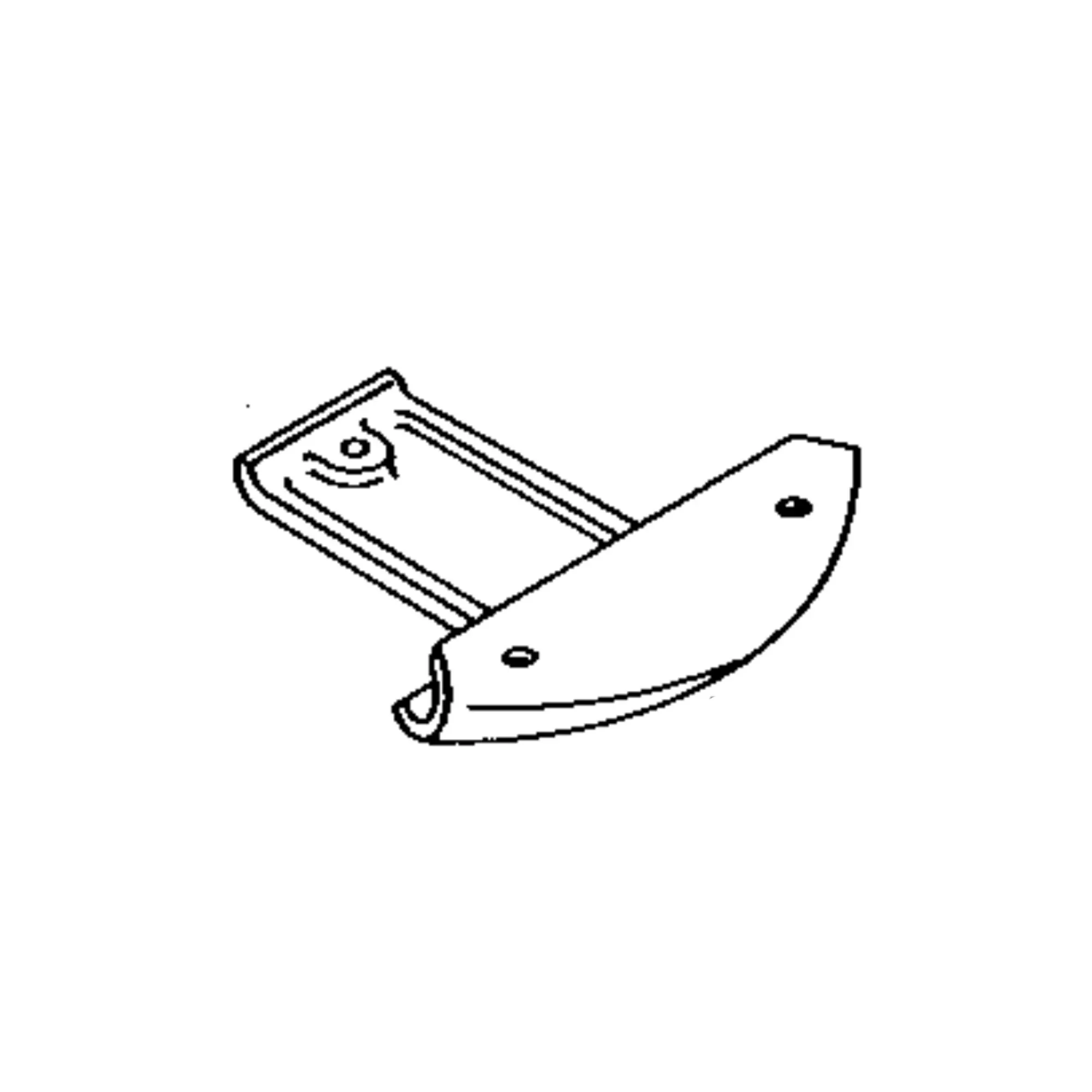 John Deere Left Side Skid Plate - EB56205800